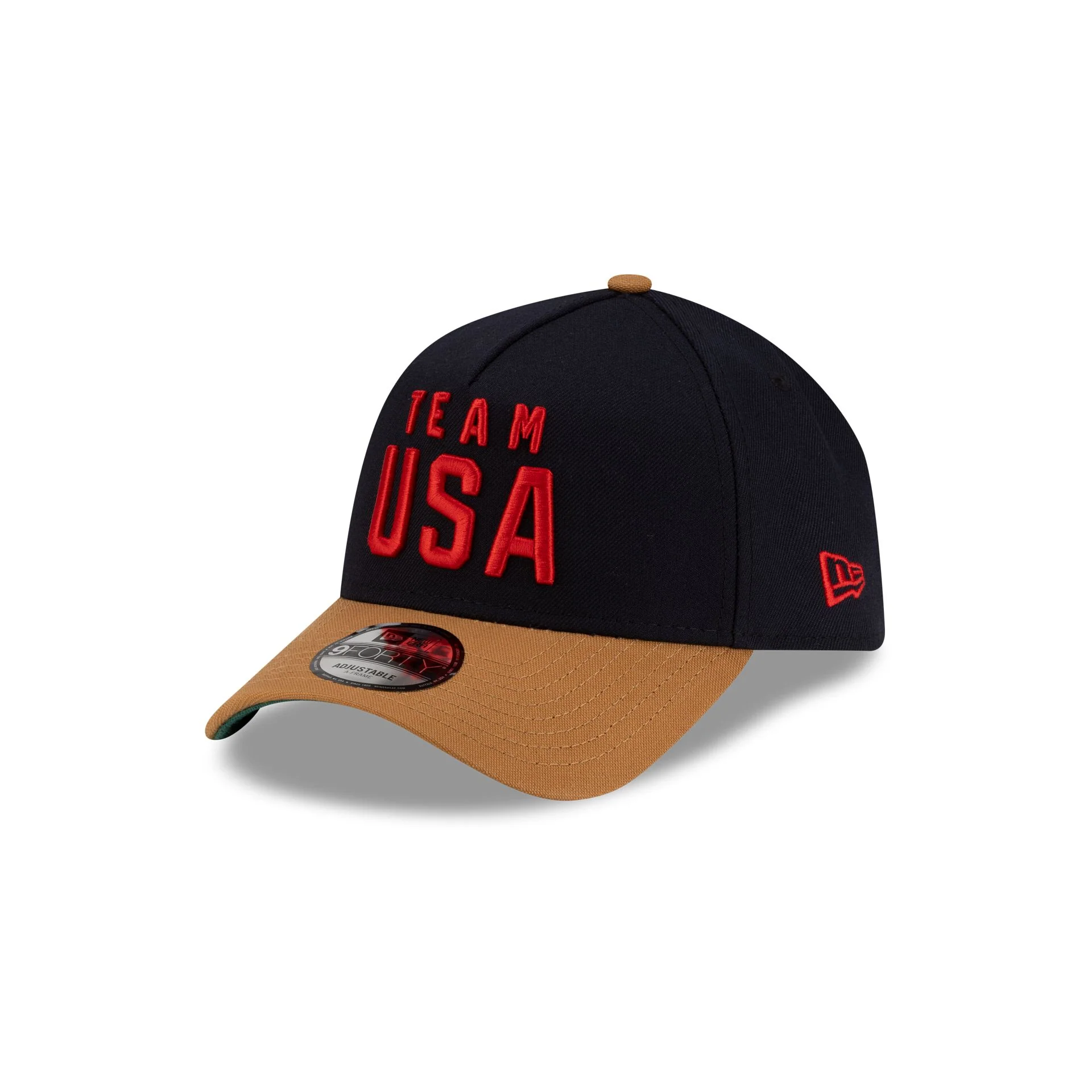 Team USA Snowboard 9FORTY A-Frame Snapback Hat - Image 3