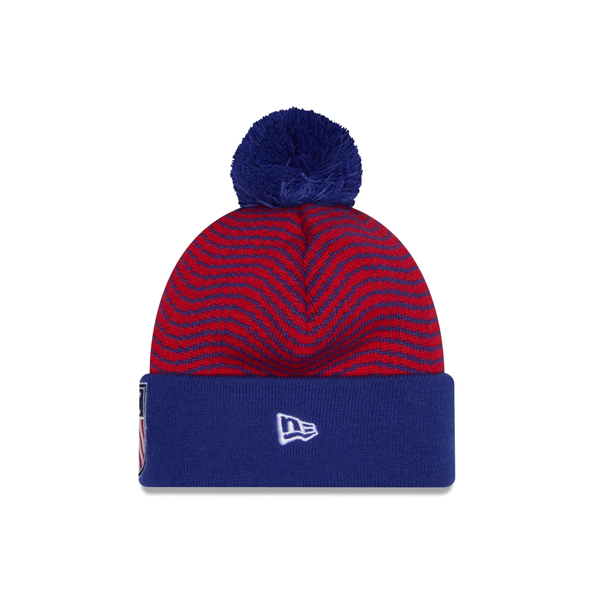 Team USA Winter Olympics Pom Knit Hat - Image 2