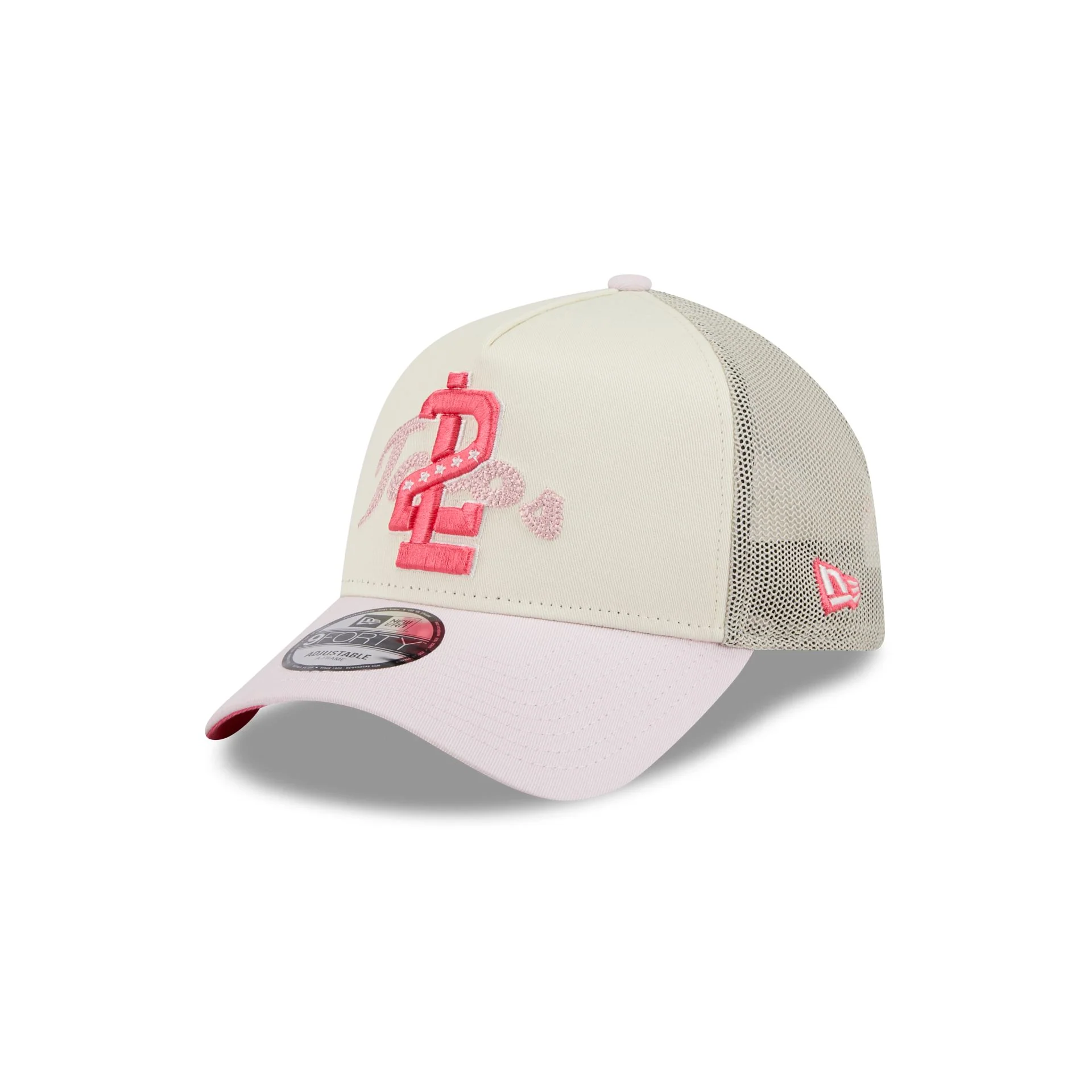 Tecolotes de los Dos Laredos Stacked Wordmark 9FORTY A-Frame Snapback Hat - Image 3