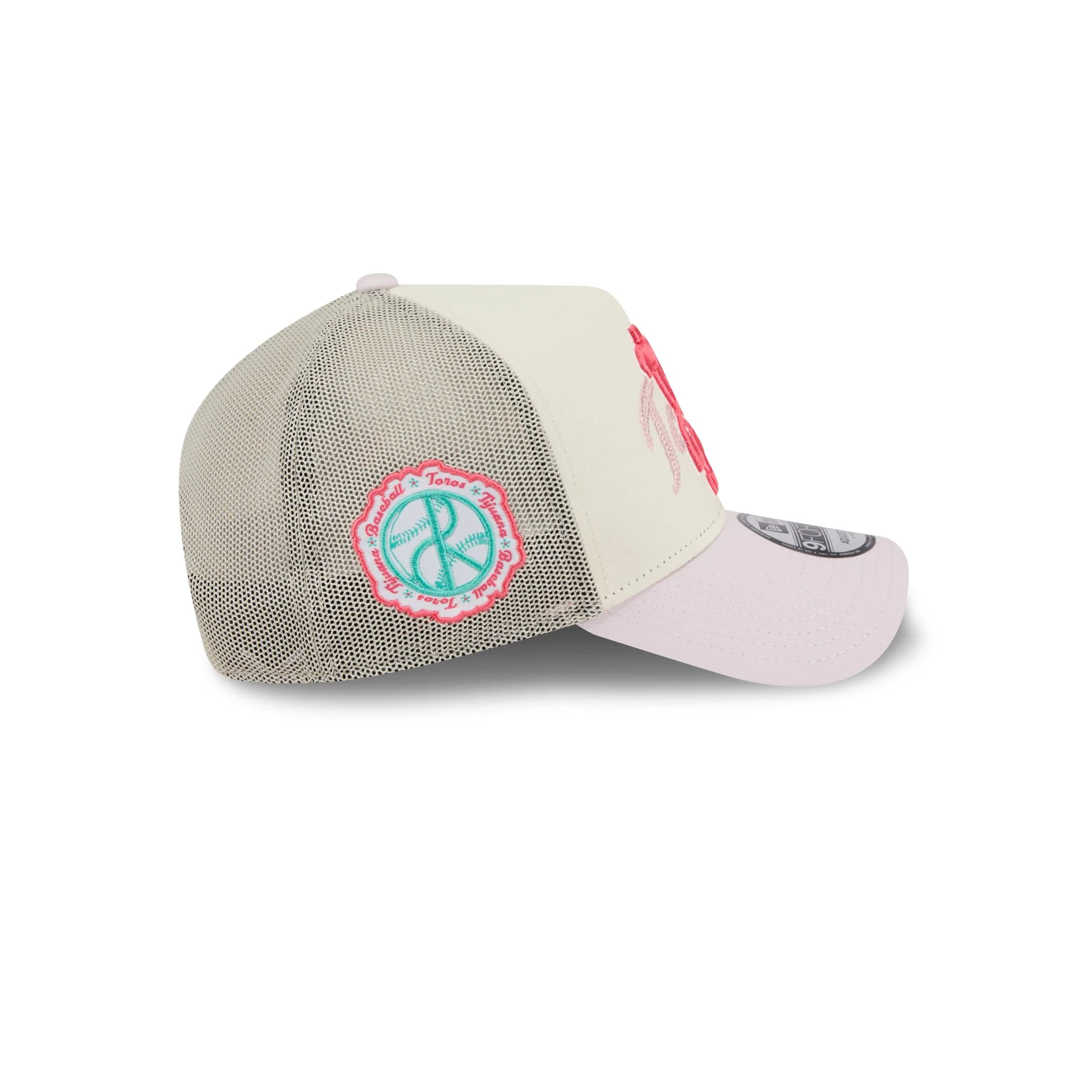 Tecolotes de los Dos Laredos Stacked Wordmark 9FORTY A-Frame Snapback Hat - Image 4