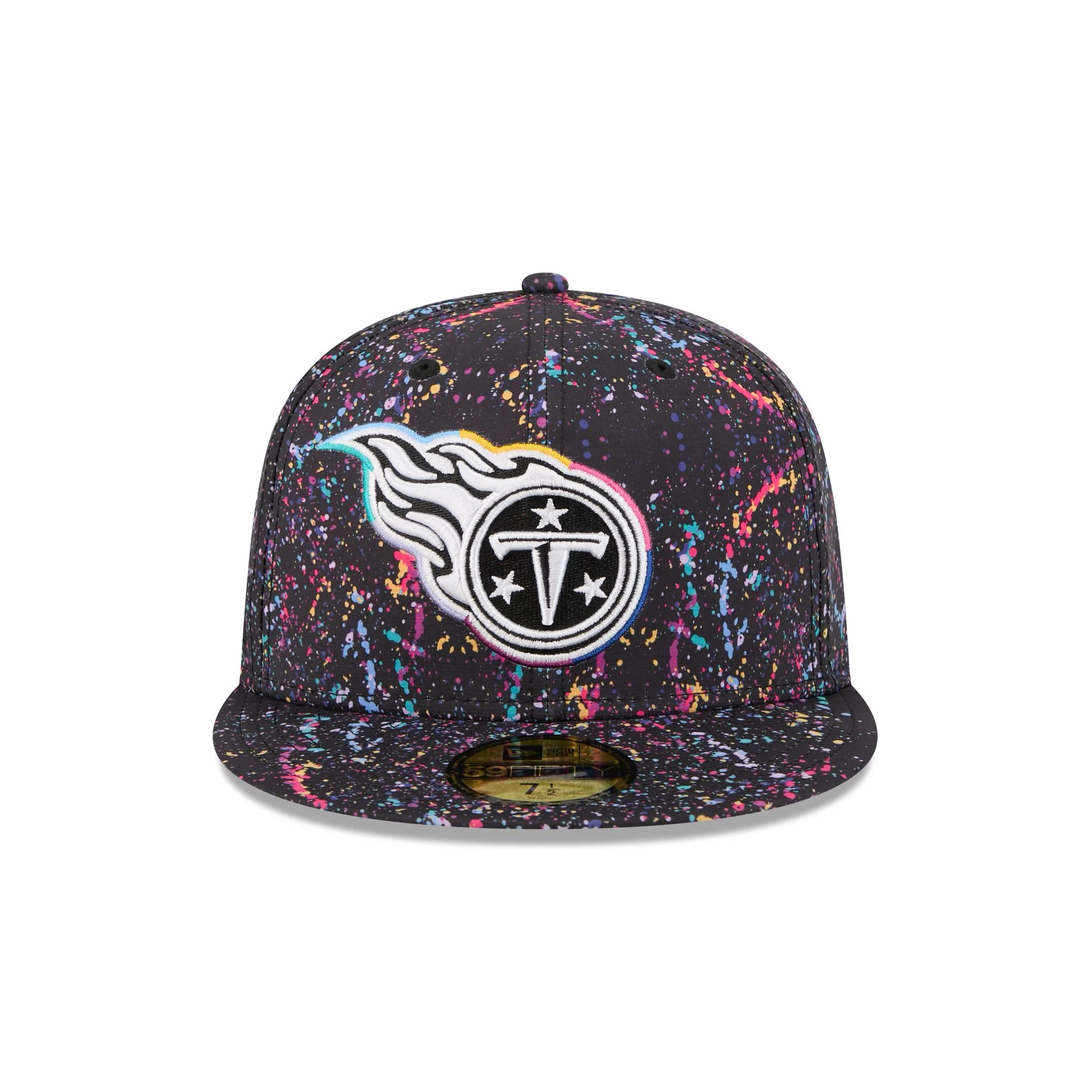 Tennessee Titans 2025 Crucial Catch 59FIFTY Fitted Hat - Image 2