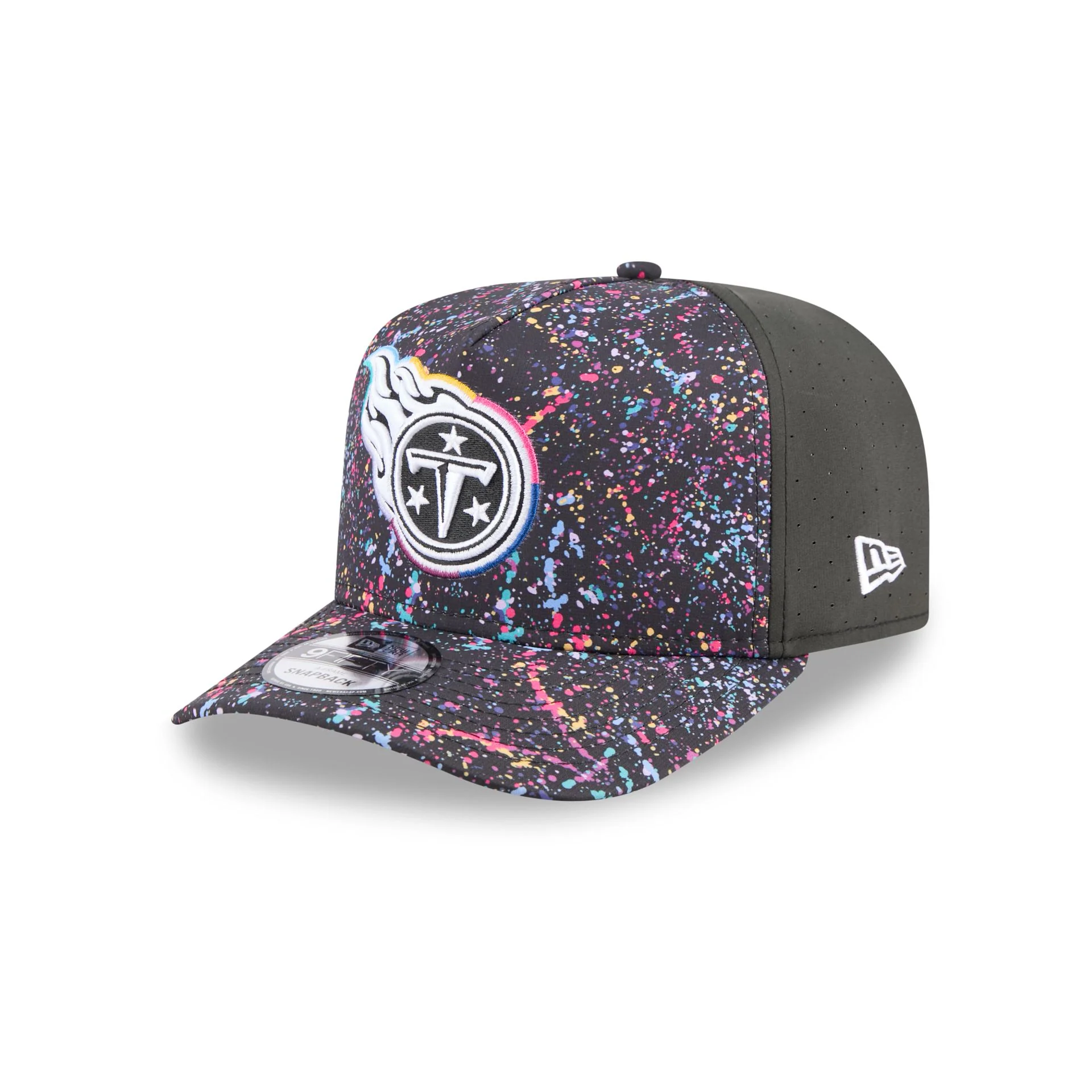 Tennessee Titans 2025 Crucial Catch 9FIFTY A-Frame Snapback Hat - Image 3