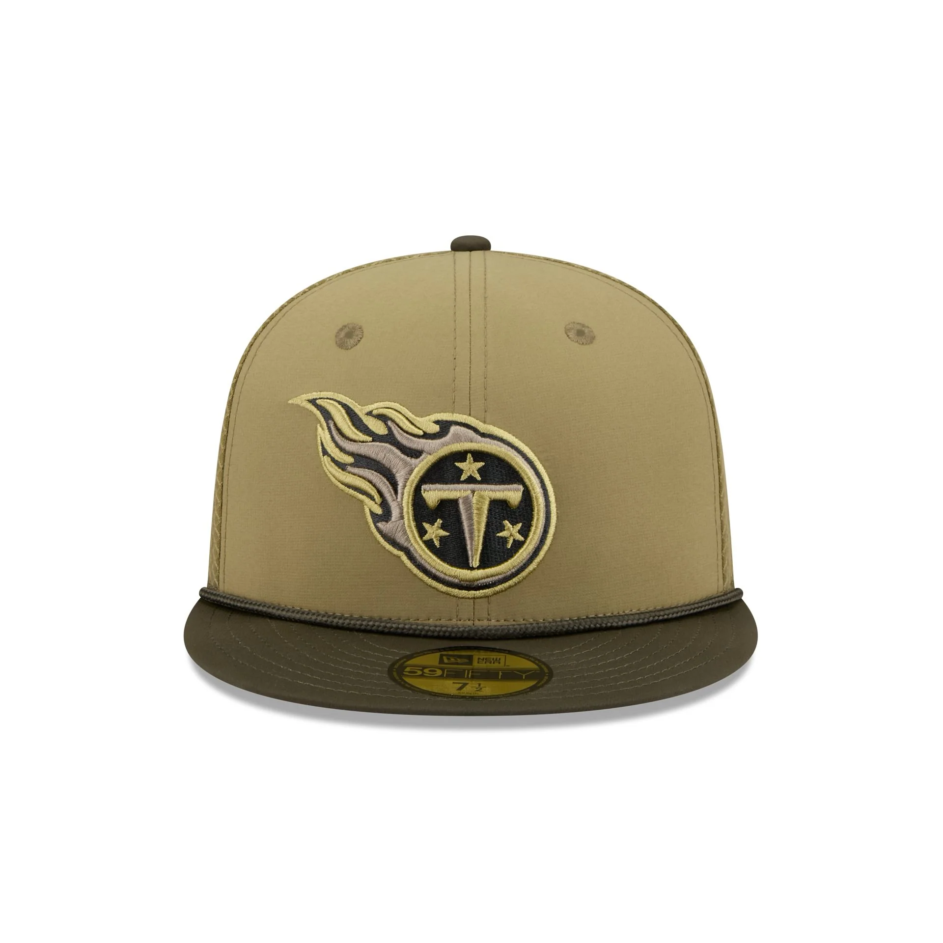 Tennessee Titans 2025 Salute to Service 59FIFTY Fitted Hat - Image 2