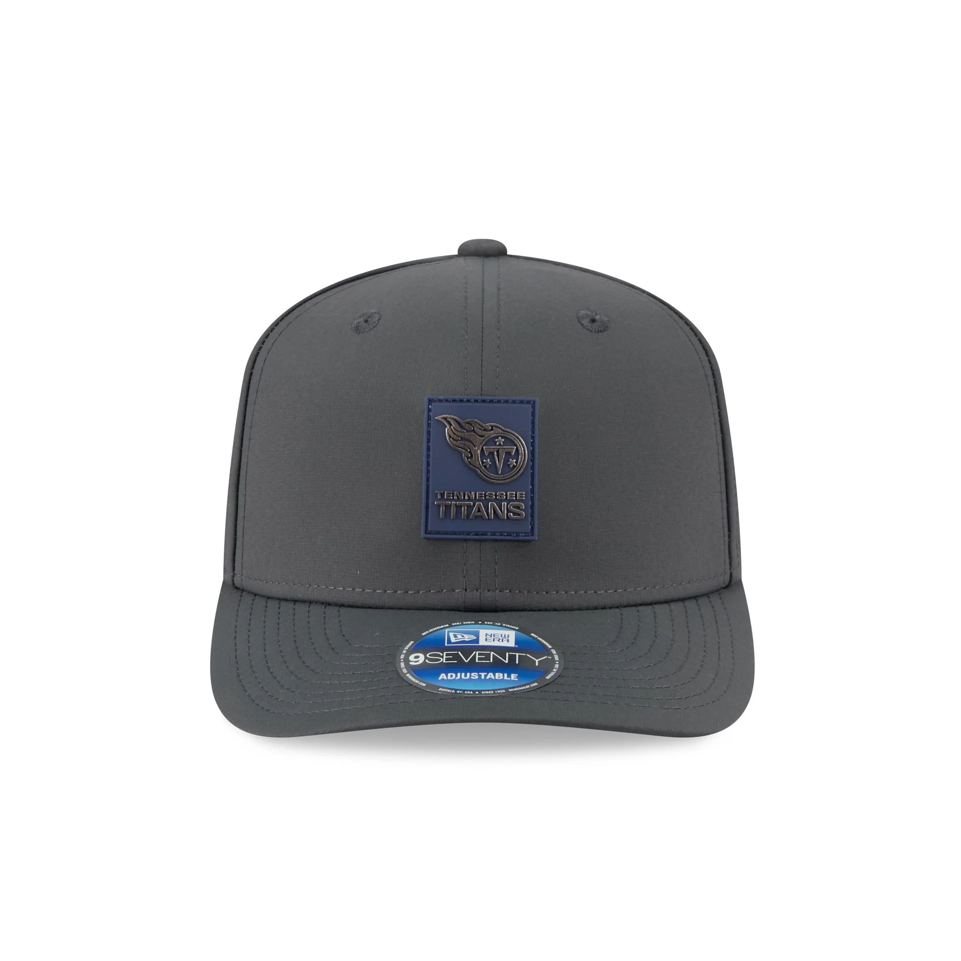 Tennessee Titans 2025 Sideline Cold Weather Steel Clouds 9SEVENTY Stretch-Snap Hat - Image 2