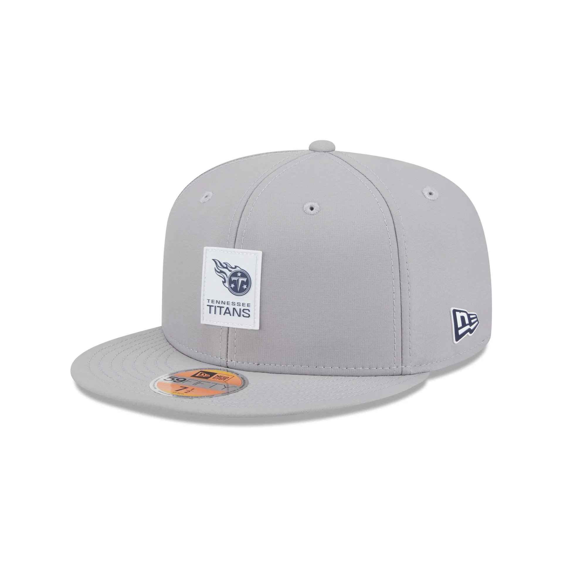 Tennessee Titans 2025 Sideline Hot Weather Gray 59FIFTY Fitted Hat