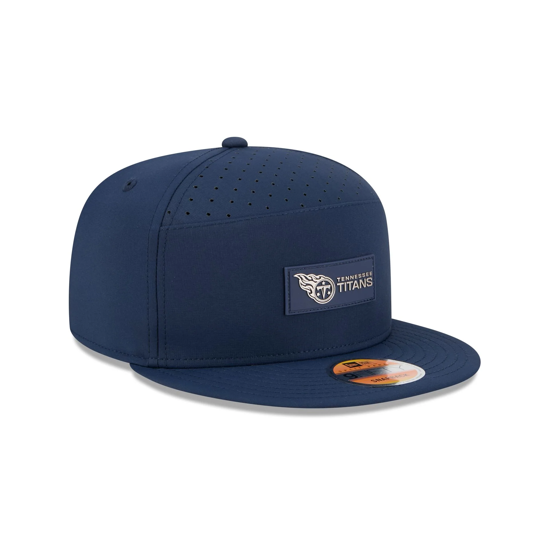 Tennessee Titans 2025 Sideline Hot Weather Split Panel 9FIFTY Snapback Hat - Image 3