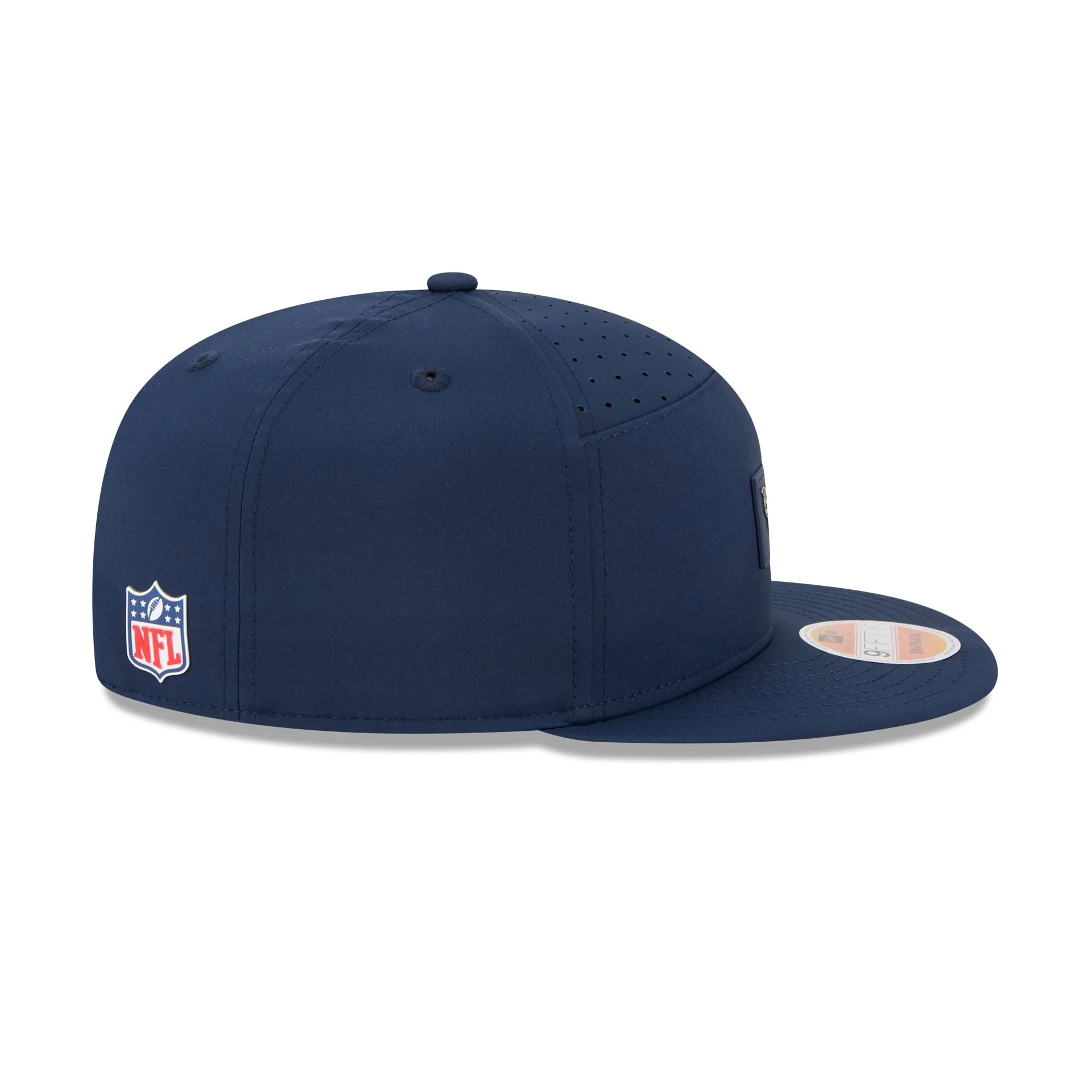 Tennessee Titans 2025 Sideline Hot Weather Split Panel 9FIFTY Snapback Hat - Image 5