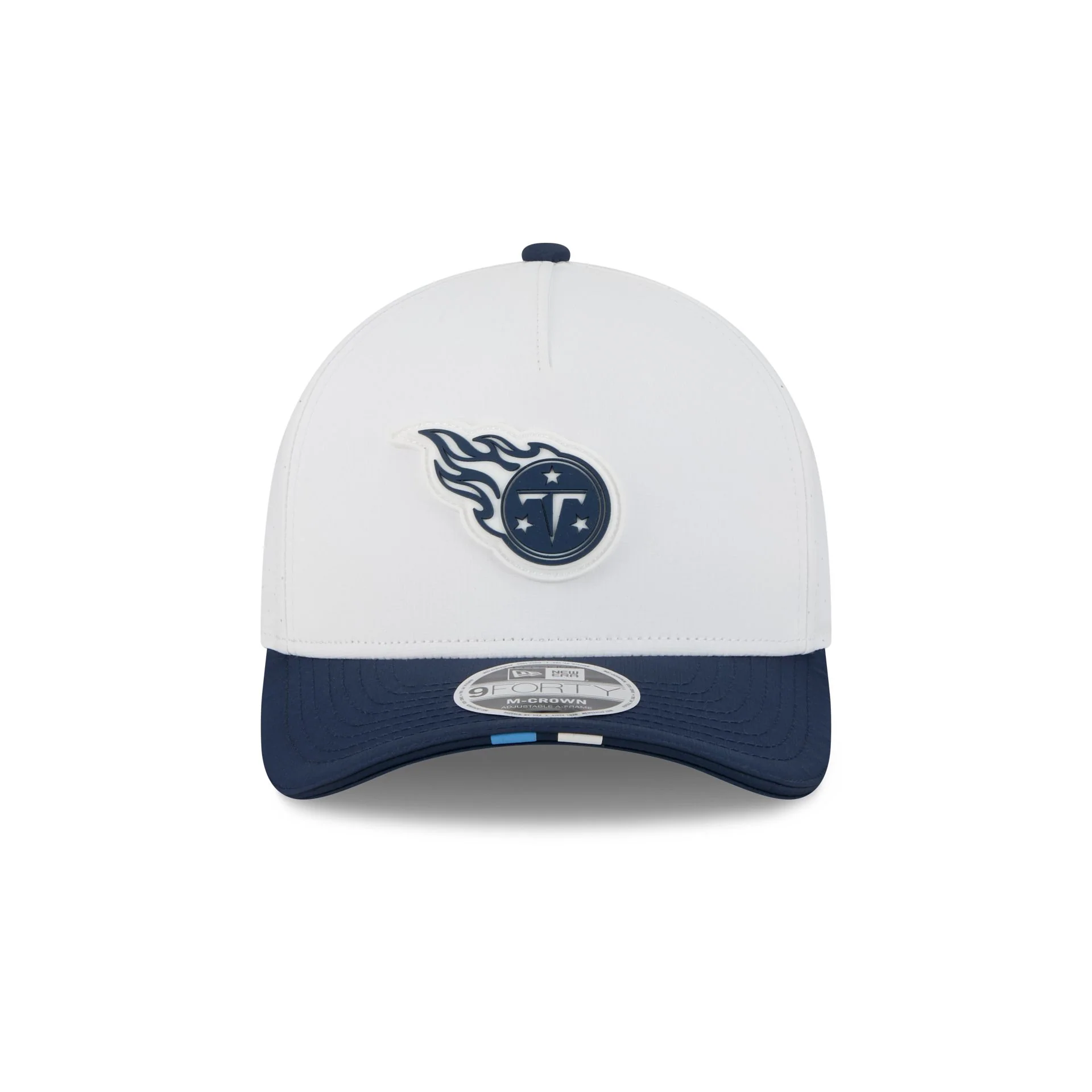 Tennessee Titans 2025 Training 9FORTY M-Crown A-Frame Snapback Hat - Image 2