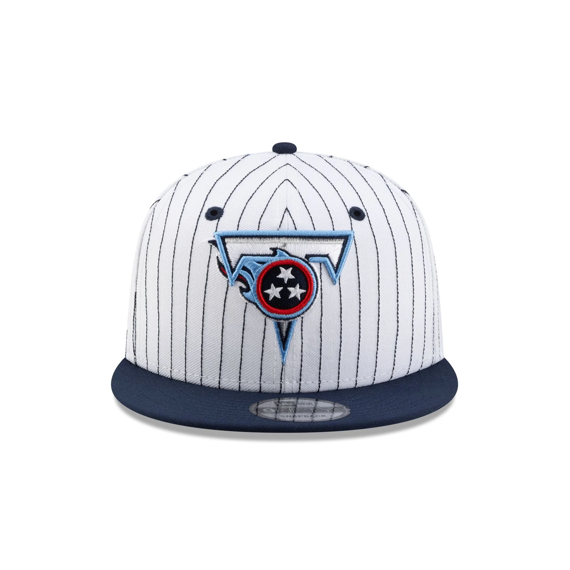 Tennessee Titans Deceptor Pinstripe 9FIFTY Snapback Hat - Image 2