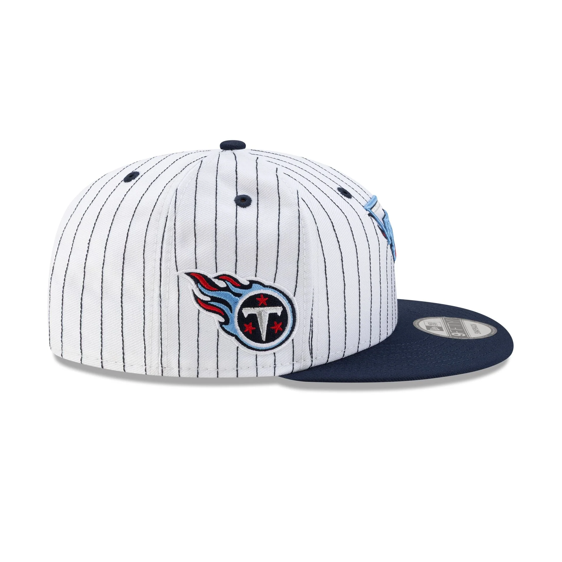 Tennessee Titans Deceptor Pinstripe 9FIFTY Snapback Hat - Image 4