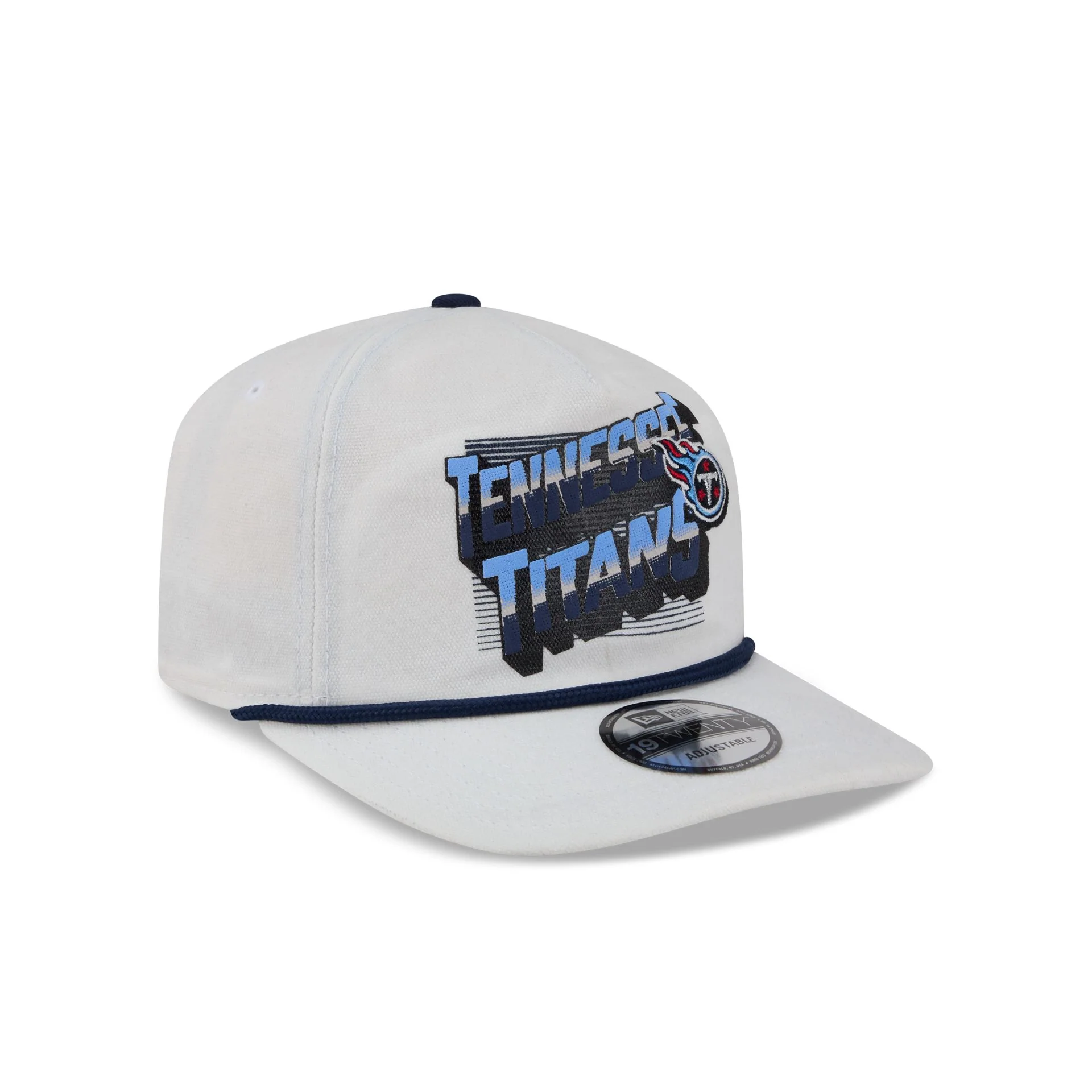 Tennessee Titans Duck Cloth 19TWENTY Adjustable Hat - Image 3