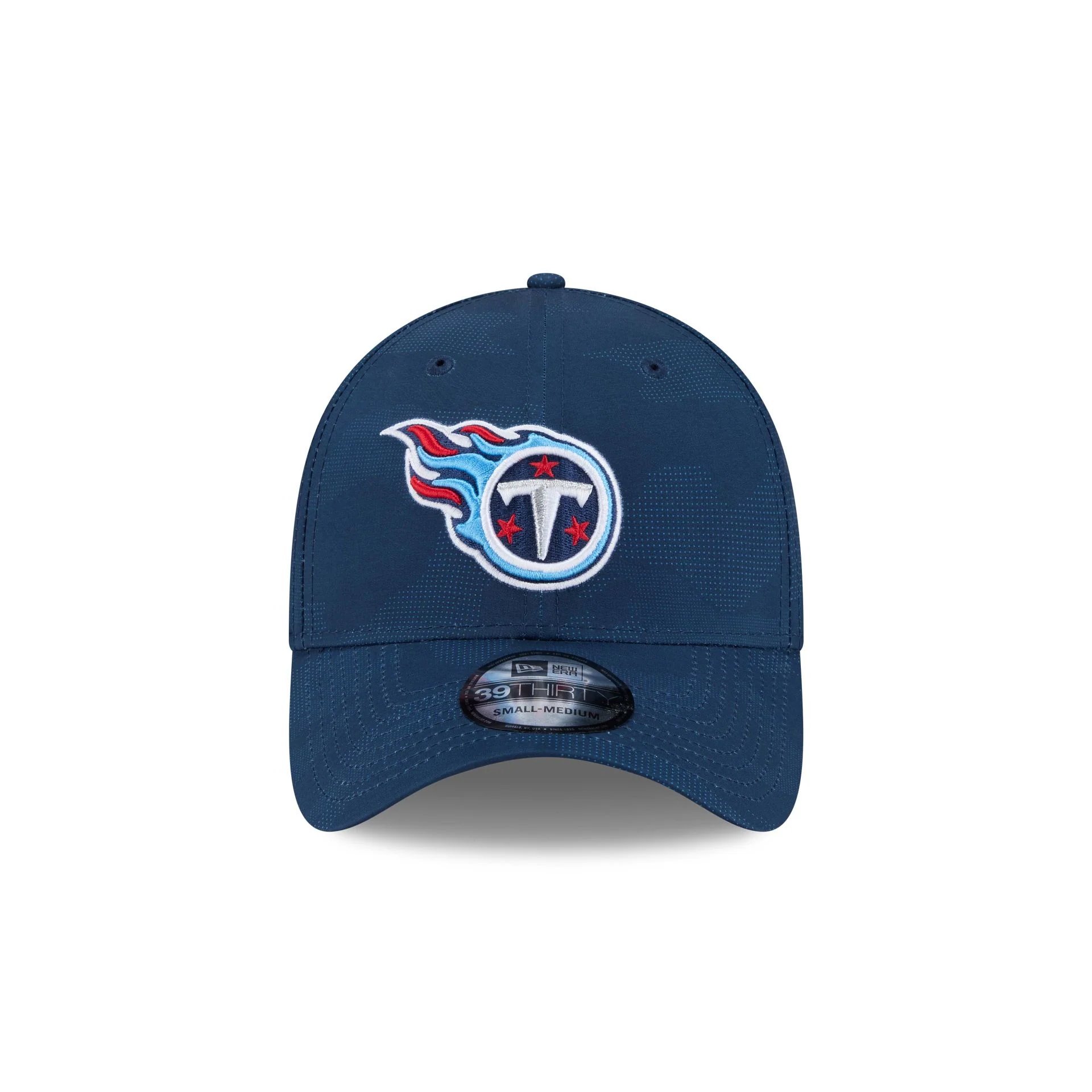 Tennessee Titans Tonal Camo 39THIRTY Stretch Fit Hat - Image 2