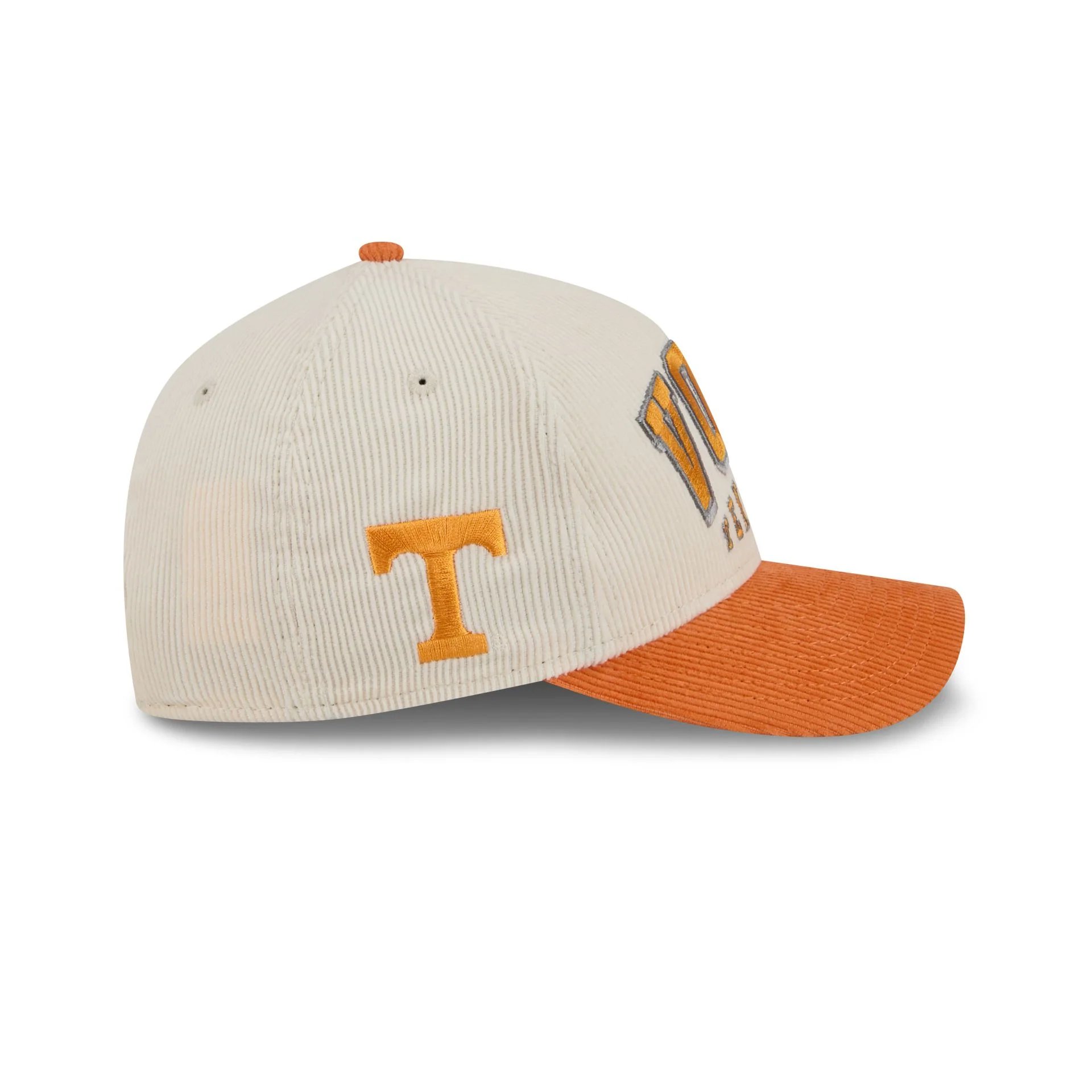 Tennessee Volunteers Stacked Corduroy 9FORTY M-Crown A-Frame Snapback Hat - Image 4