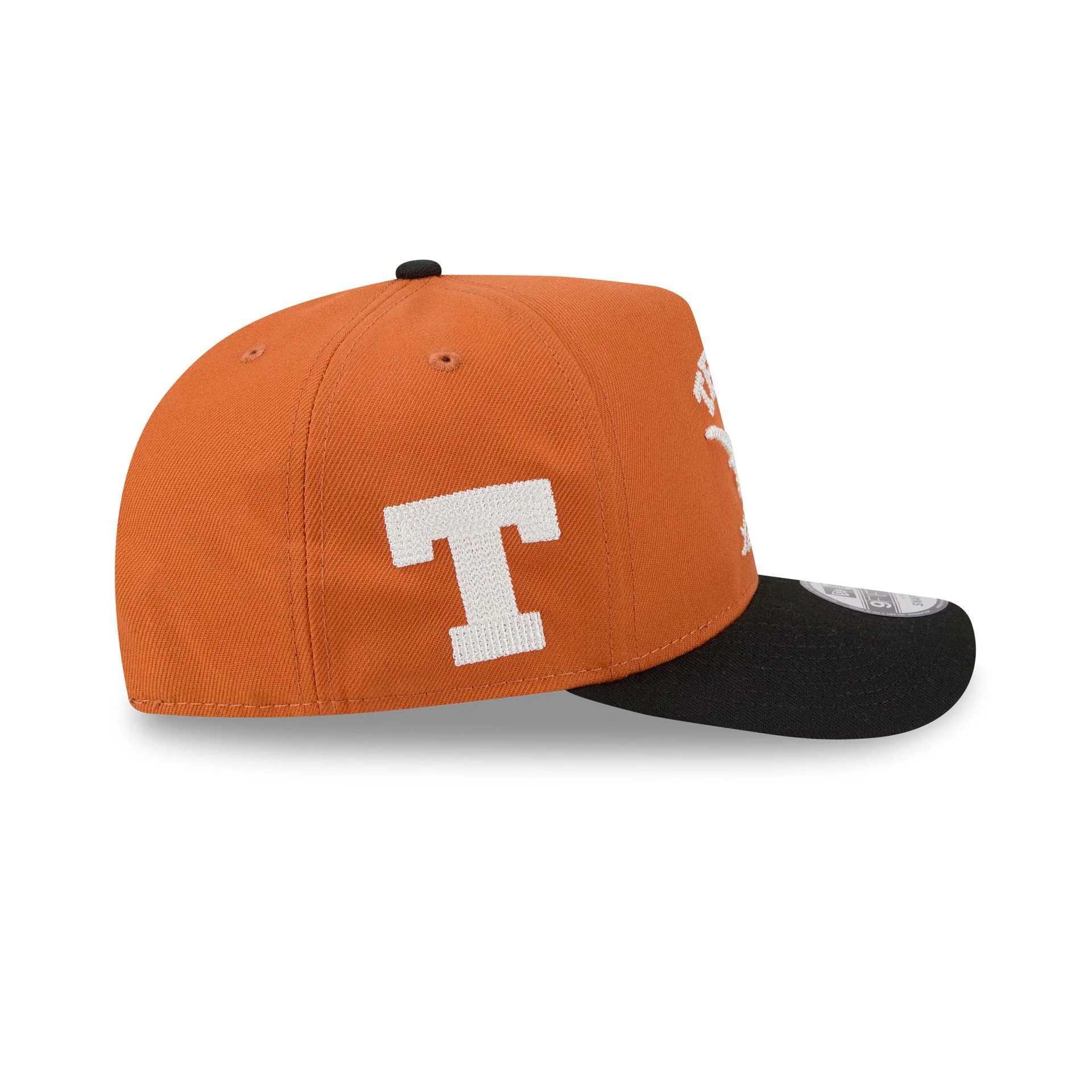 Texas Longhorns Arched 9FIFTY A-Frame Snapback Hat - Image 4