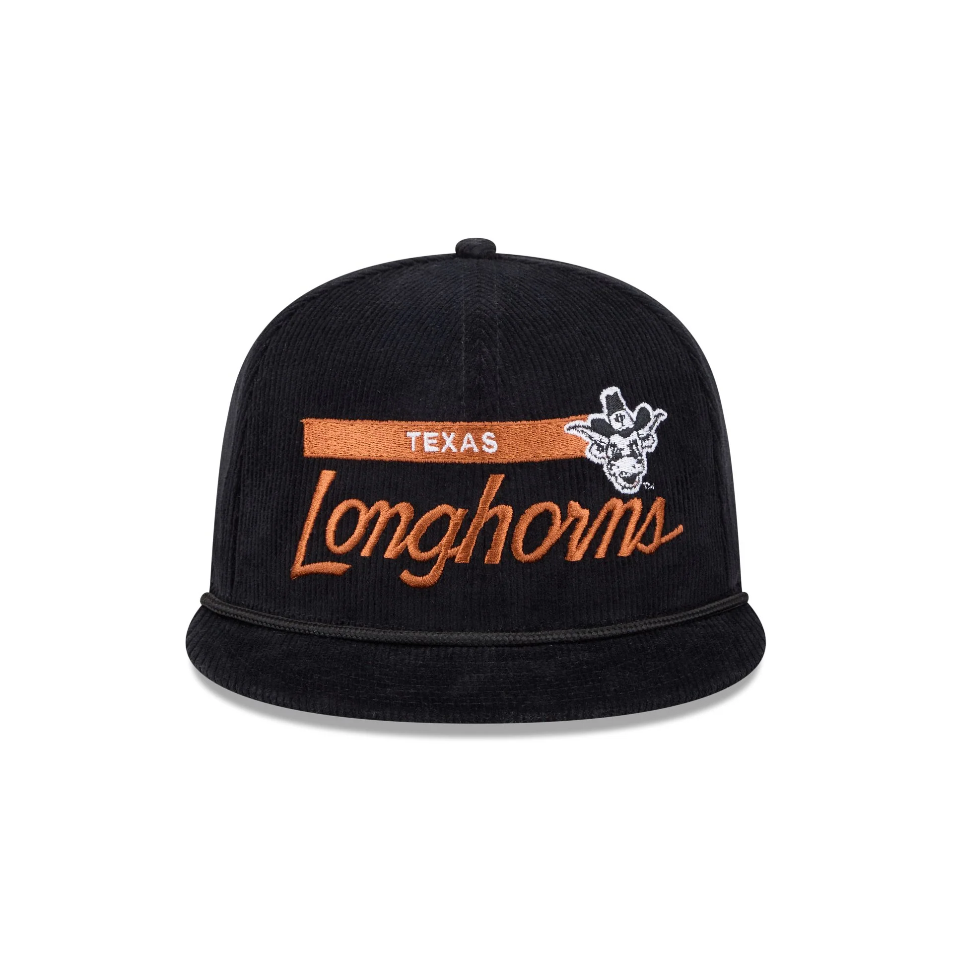 Texas Longhorns College Vault Corduroy Rope 9FIFTY Snapback Hat - Image 2