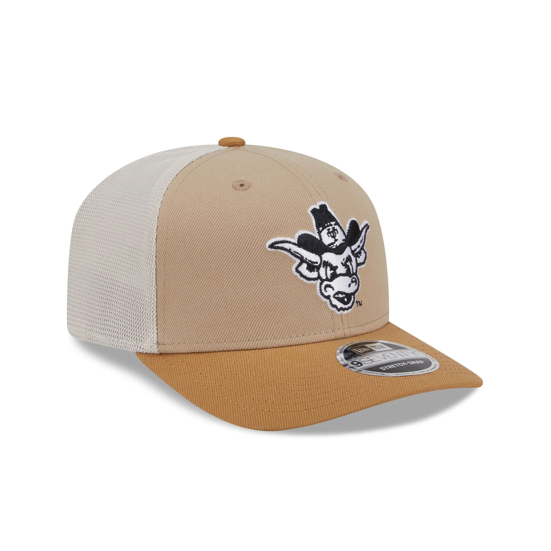 Texas Longhorns College Vault Stone 9SEVENTY Trucker Hat - Image 3