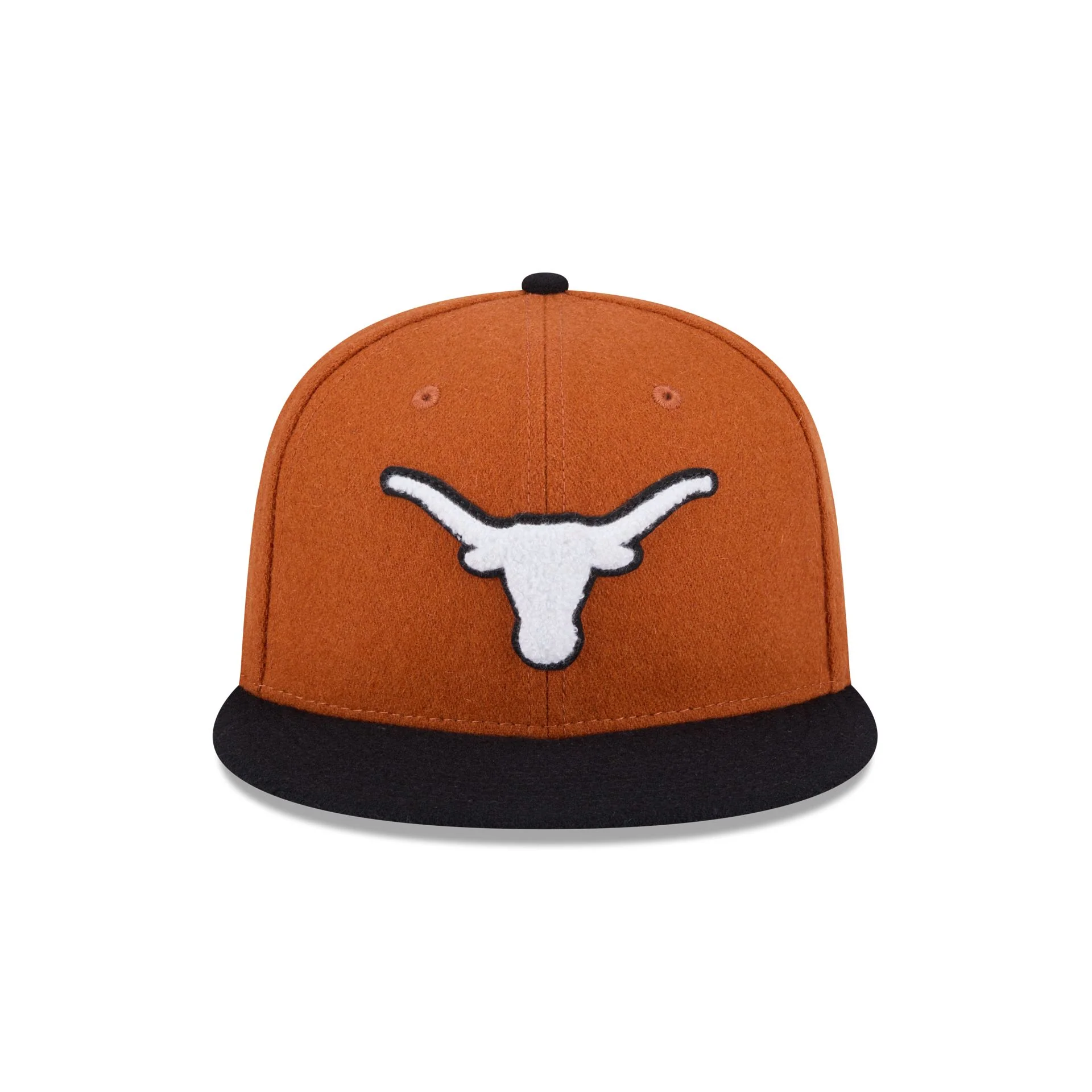 Texas Longhorns Melton Wool 59FIFTY Fitted Hat - Image 2