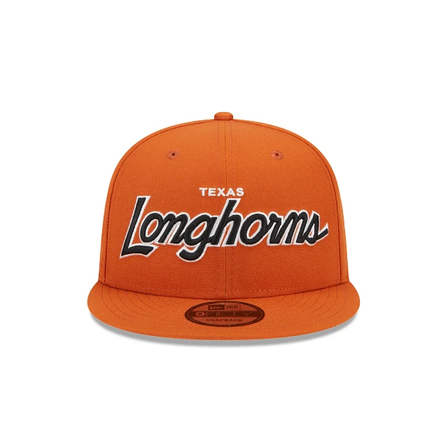 Texas Longhorns Script 9FIFTY Snapback Hat - Image 2