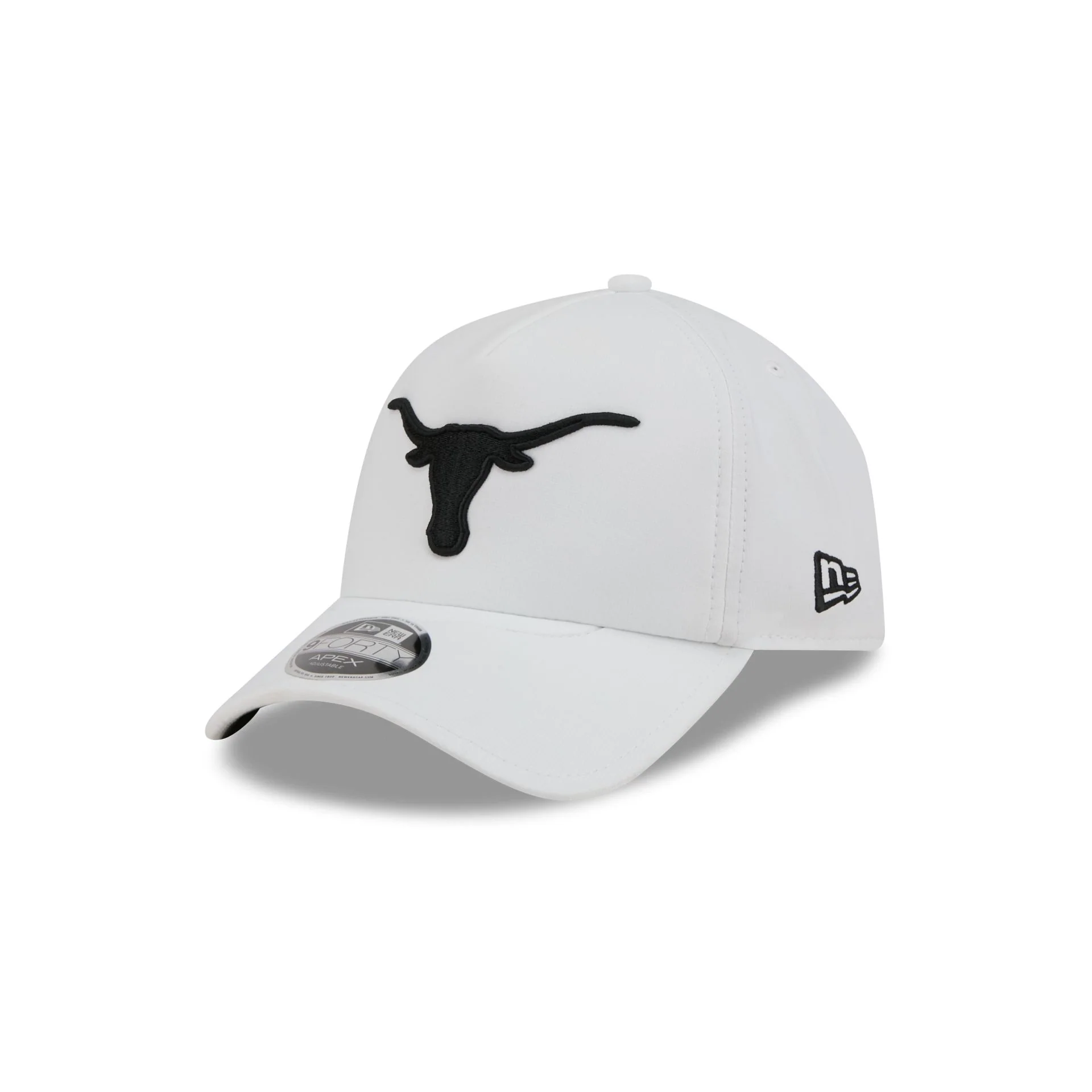 Texas Longhorns White 9FORTY APEX Snapback Hat