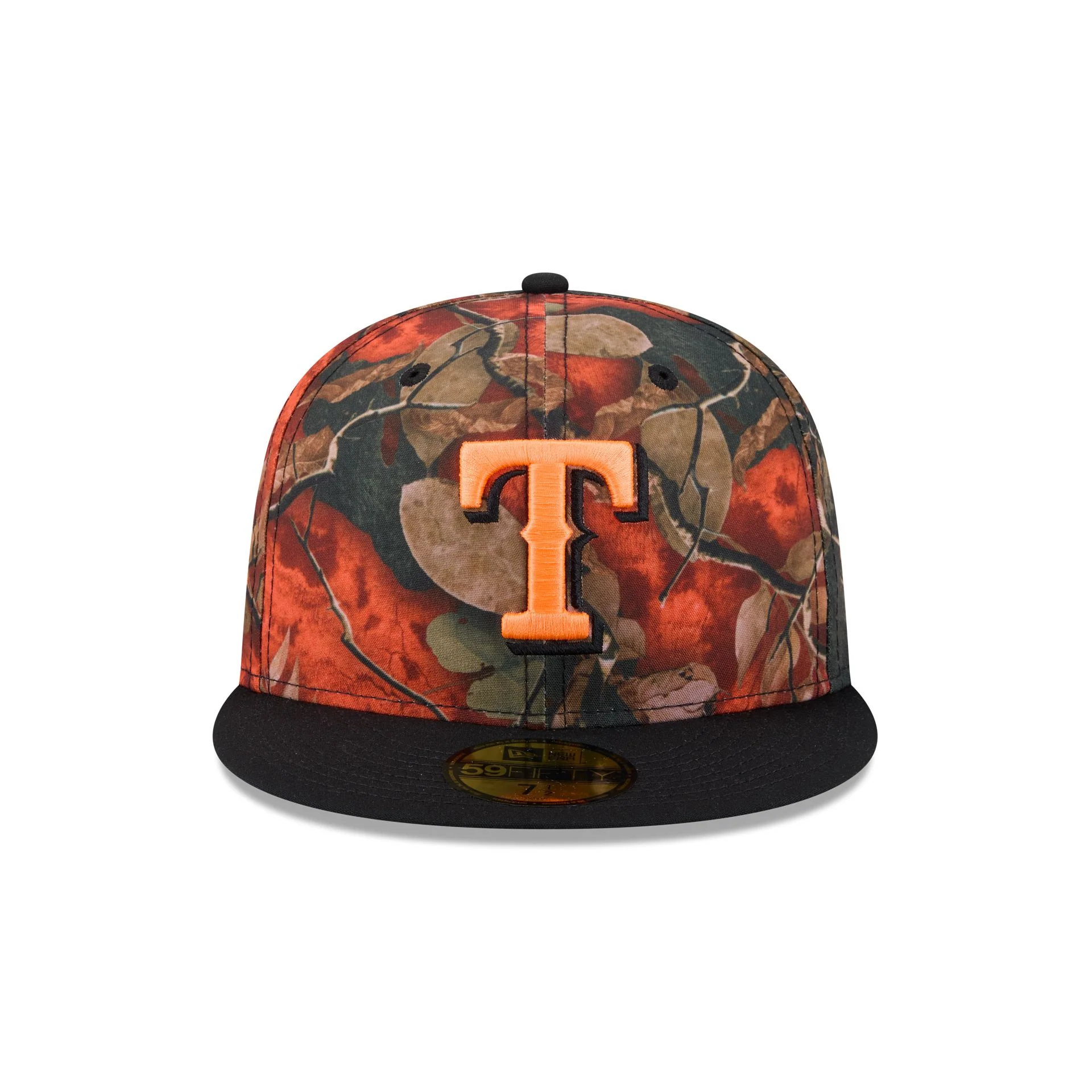 Texas Rangers Amber Leaves 59FIFTY Fitted Hat - Image 2