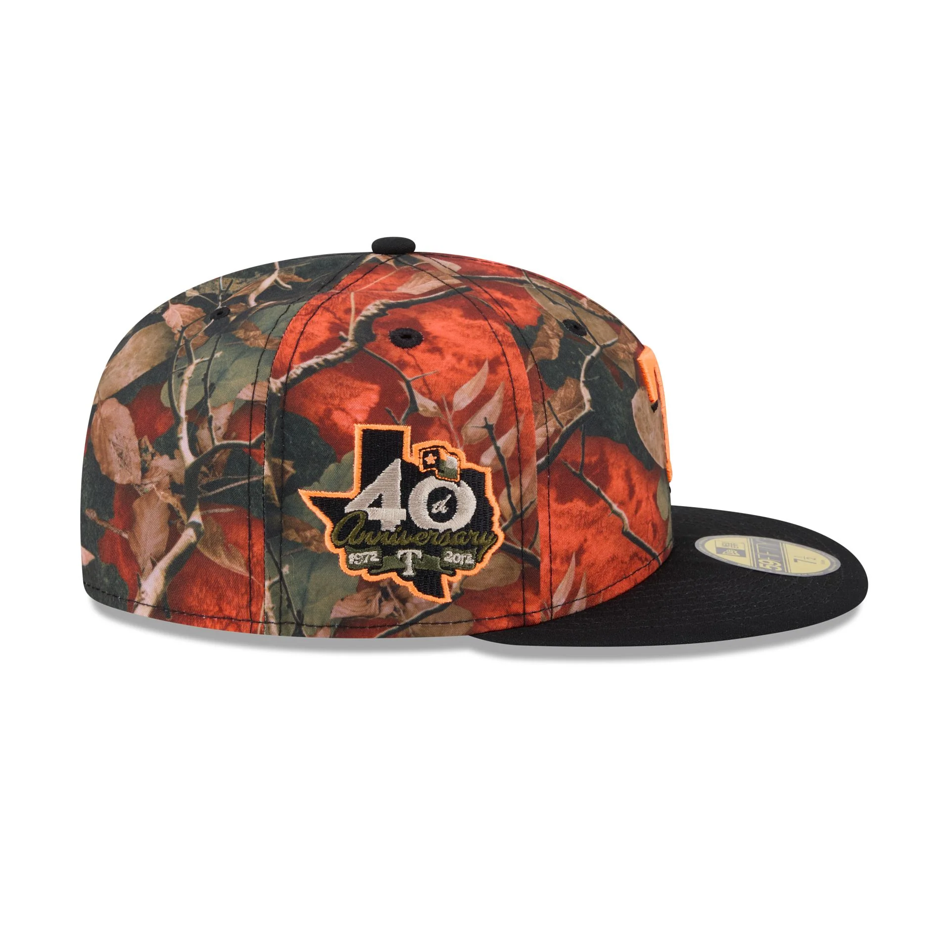 Texas Rangers Amber Leaves 59FIFTY Fitted Hat - Image 4