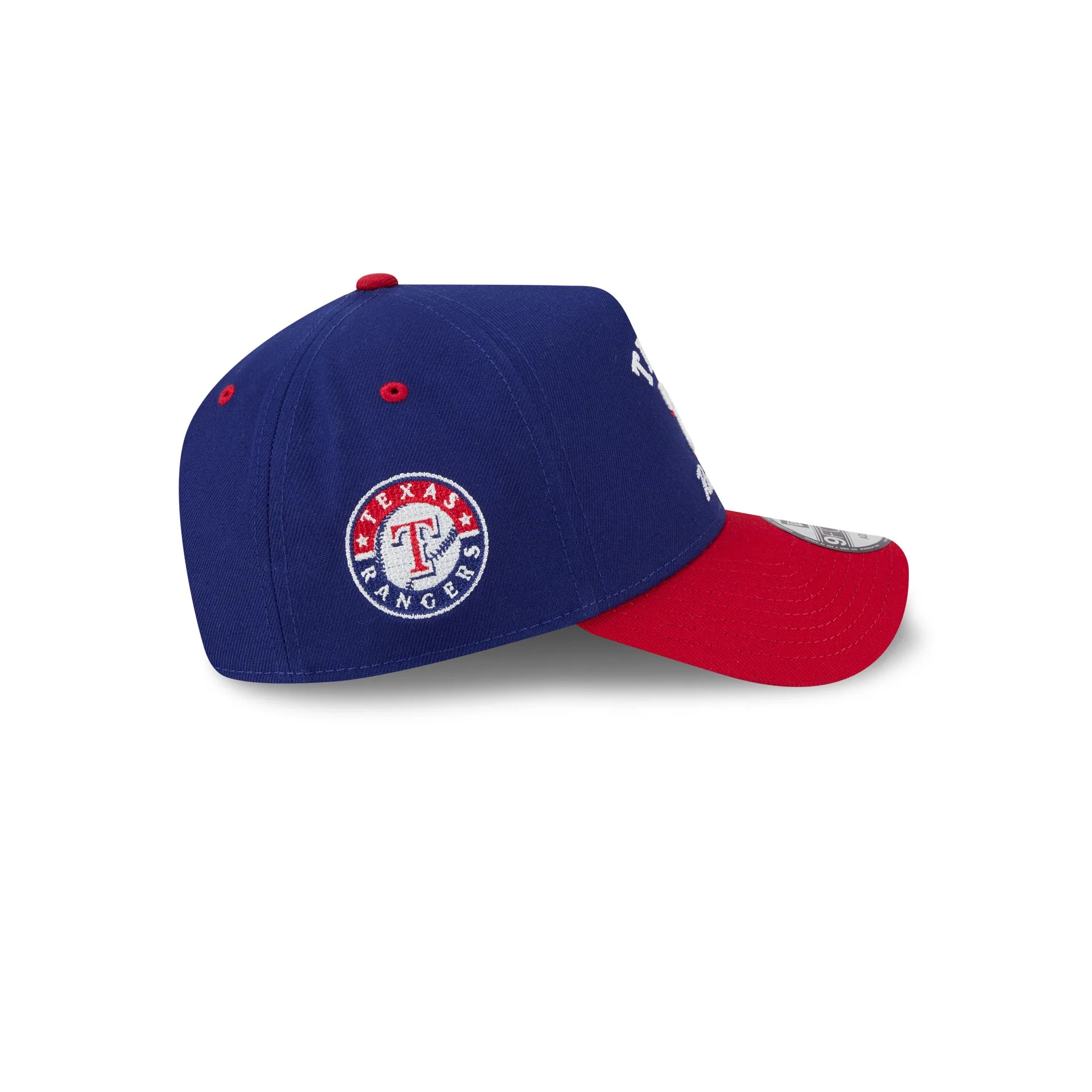 Texas Rangers Arched 9FORTY A-Frame Snapback Hat - Image 4