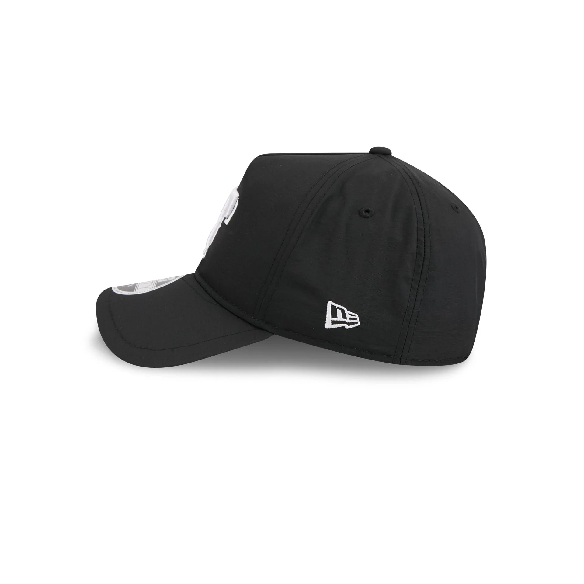 Texas Rangers Black 9FORTY APEX Snapback Hat - Image 4