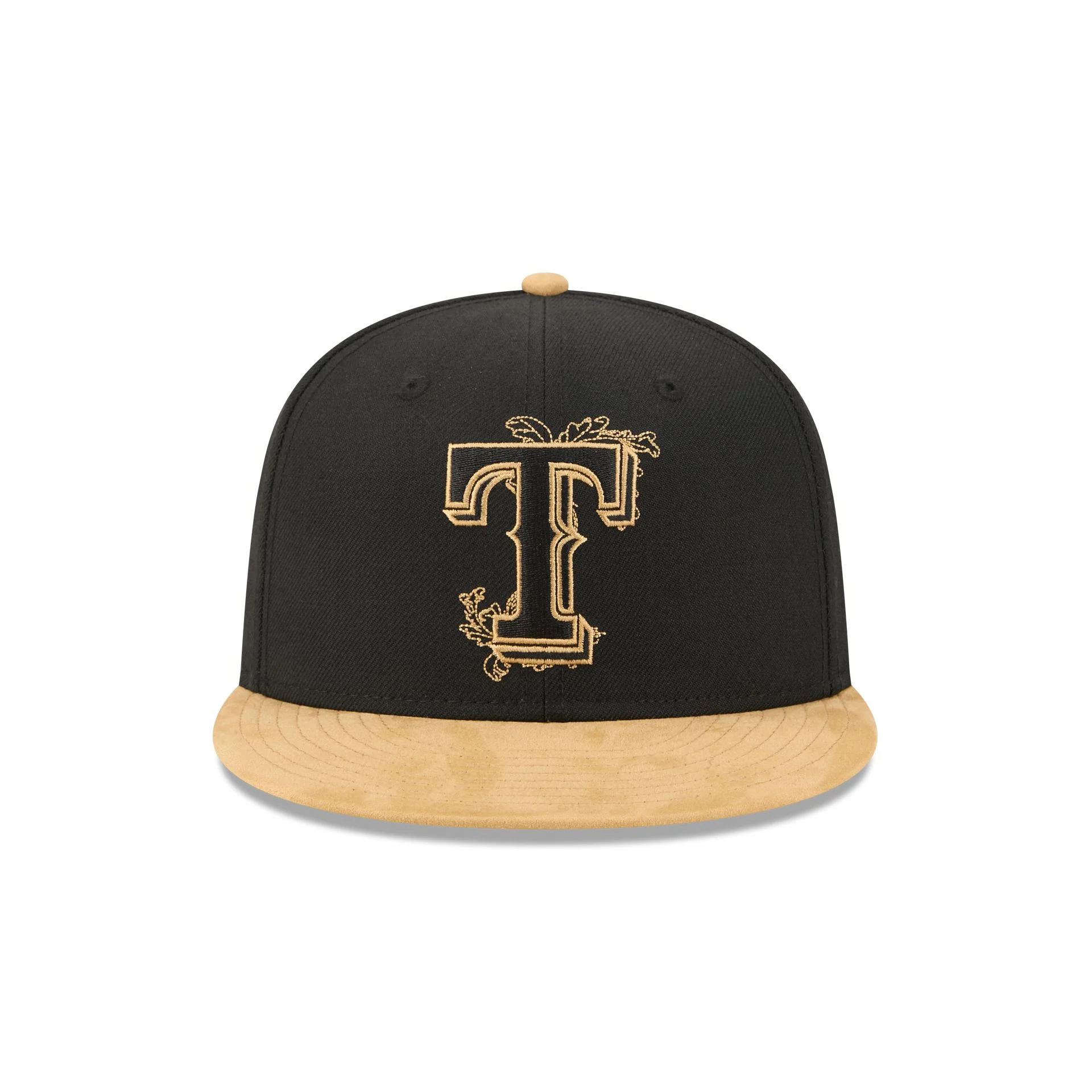 Texas Rangers Black Wool 59FIFTY Fitted Hat - Image 2