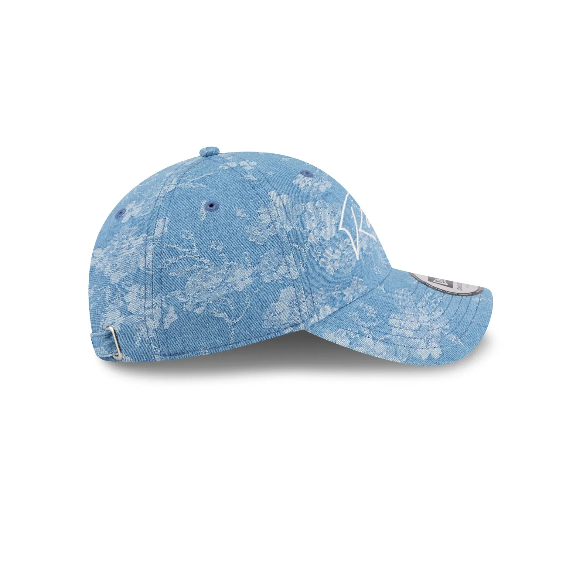 Texas Rangers Blue Leaves Casual Classic Adjustable Hat - Image 5