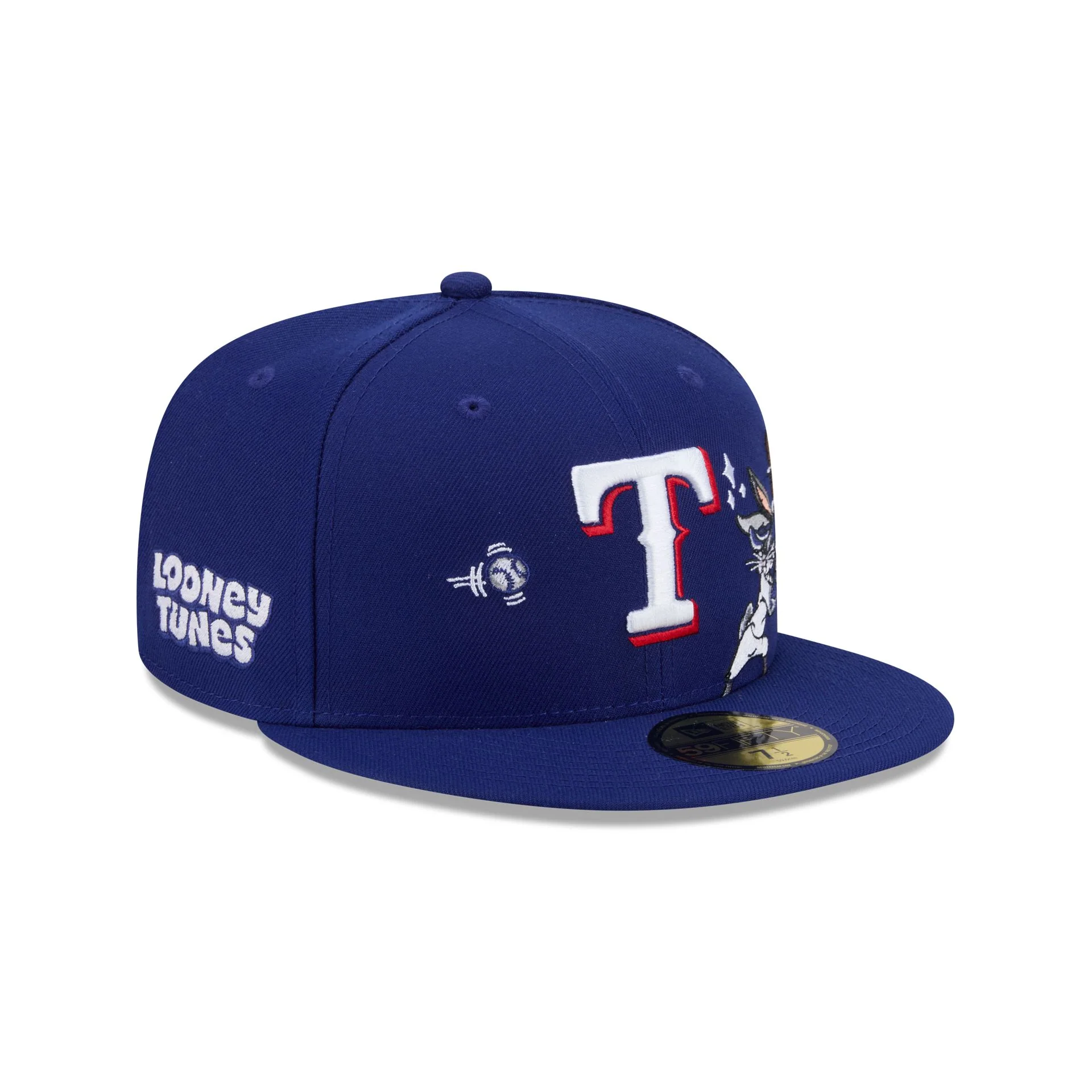Texas Rangers Bugs Bunny Swing 59FIFTY Fitted Hat - Image 3