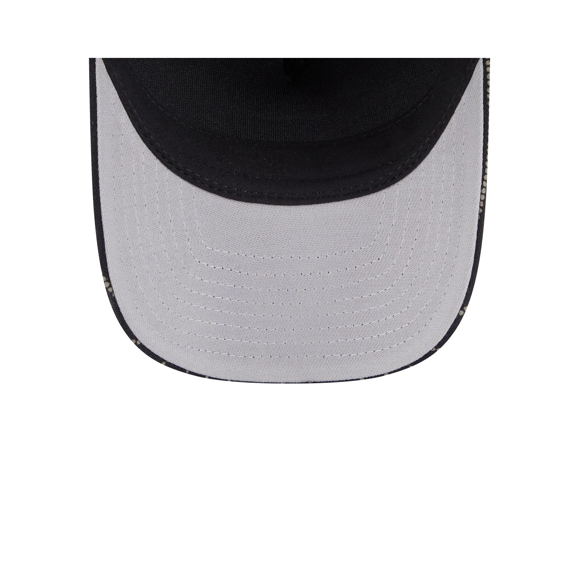 Texas Rangers Dotted Pinstripe 9FORTY M-Crown A-Frame Adjustable Hat - Image 7