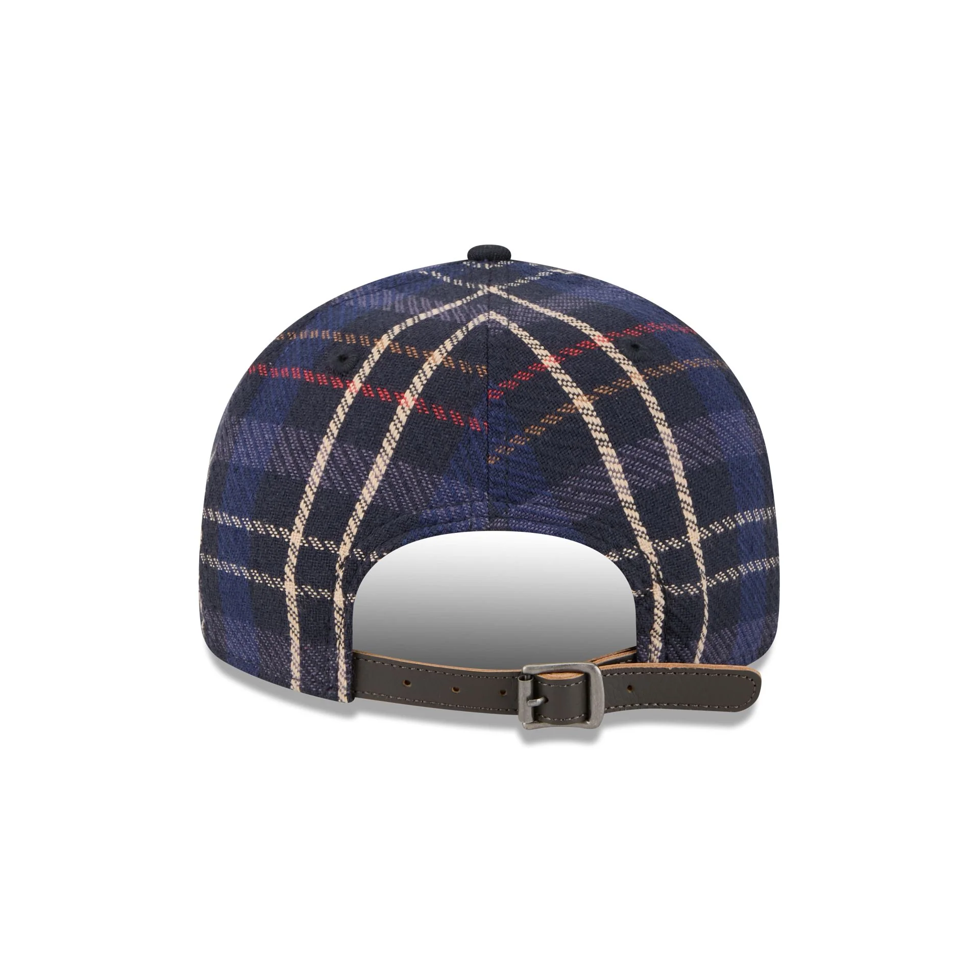 Texas Rangers Grunge Plaid Retro Crown 9FIFTY Adjustable Hat - Image 6