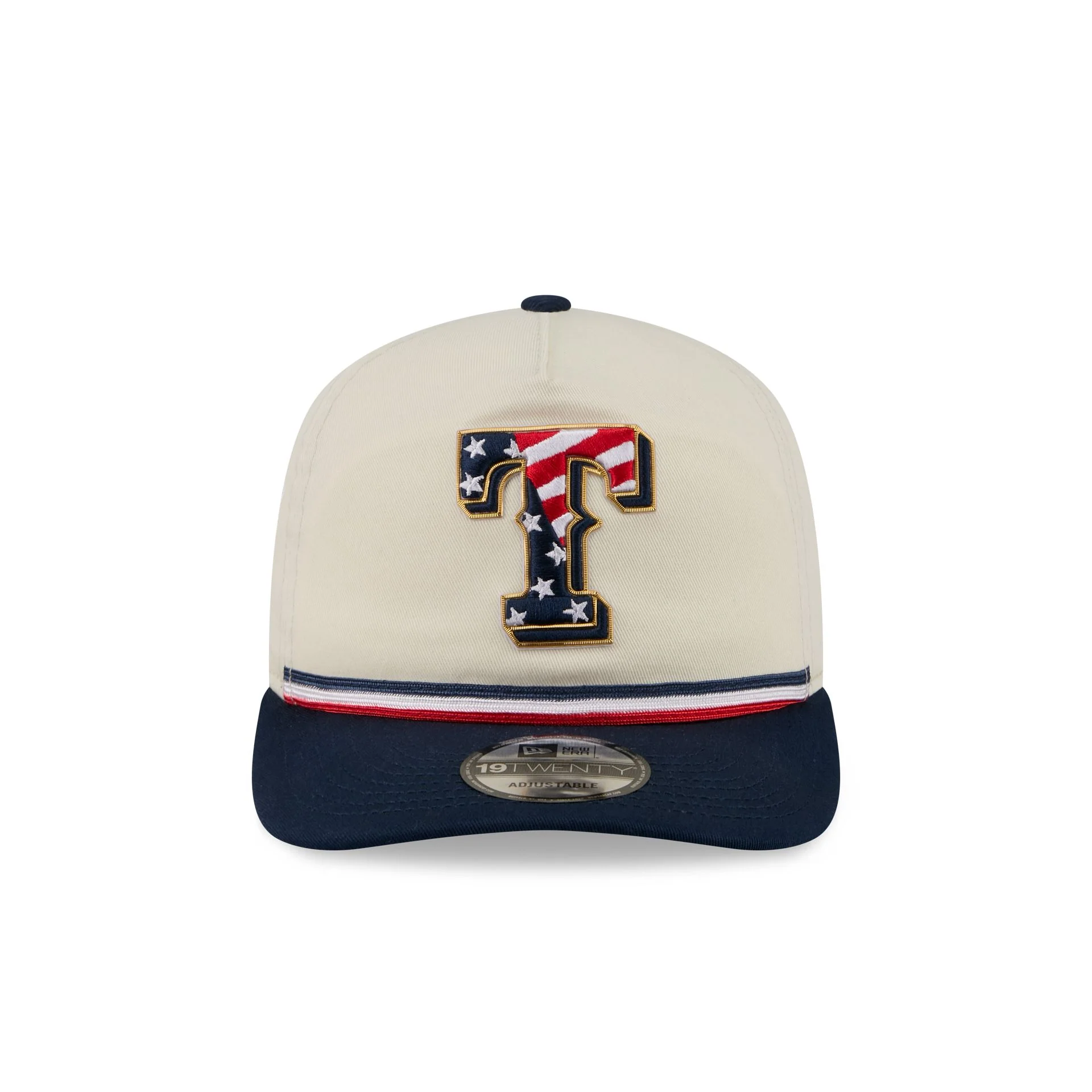 Texas Rangers Independence Day 2026 19TWENTY Snapback Hat - Image 2