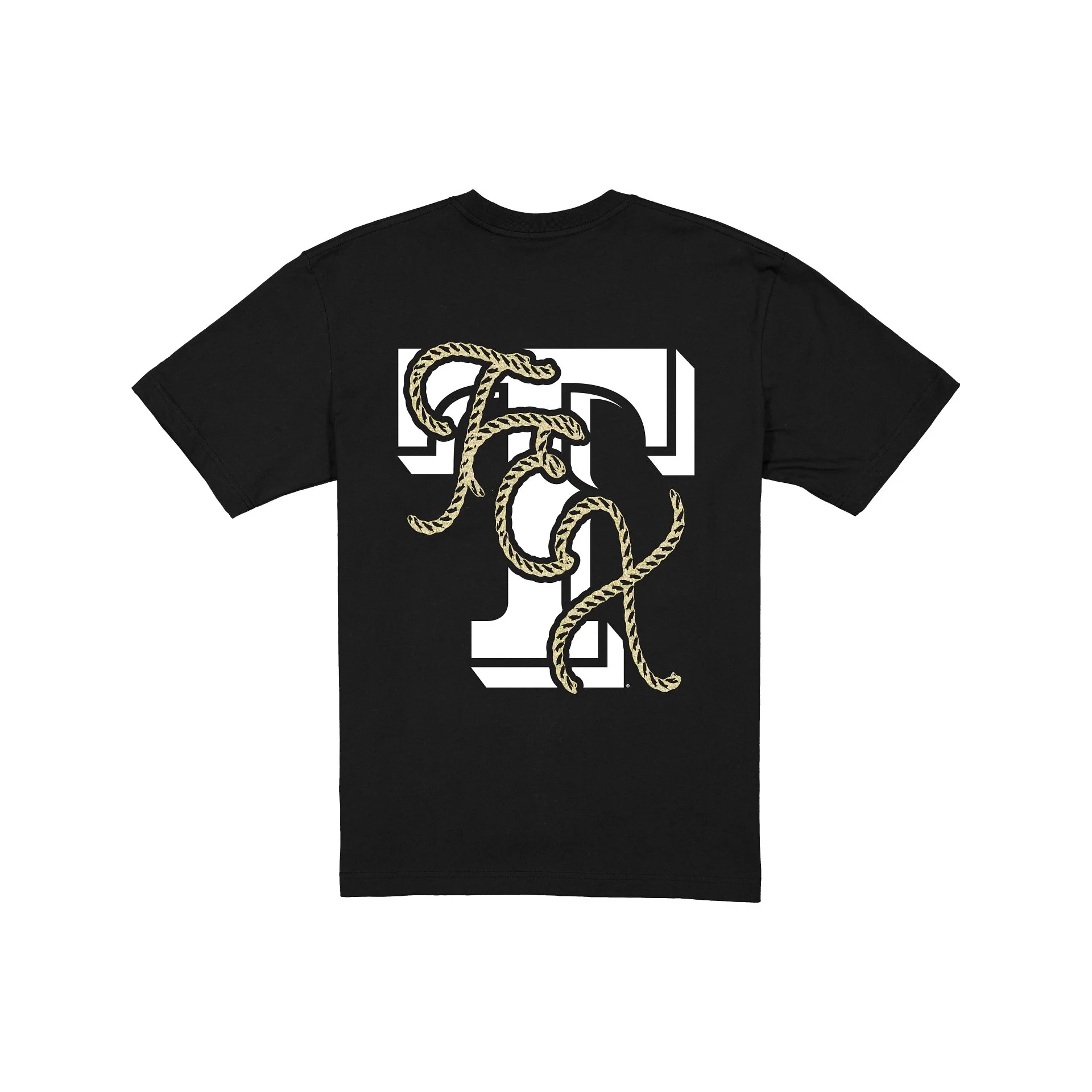 Texas Rangers Lasso Black T-Shirt - Image 2