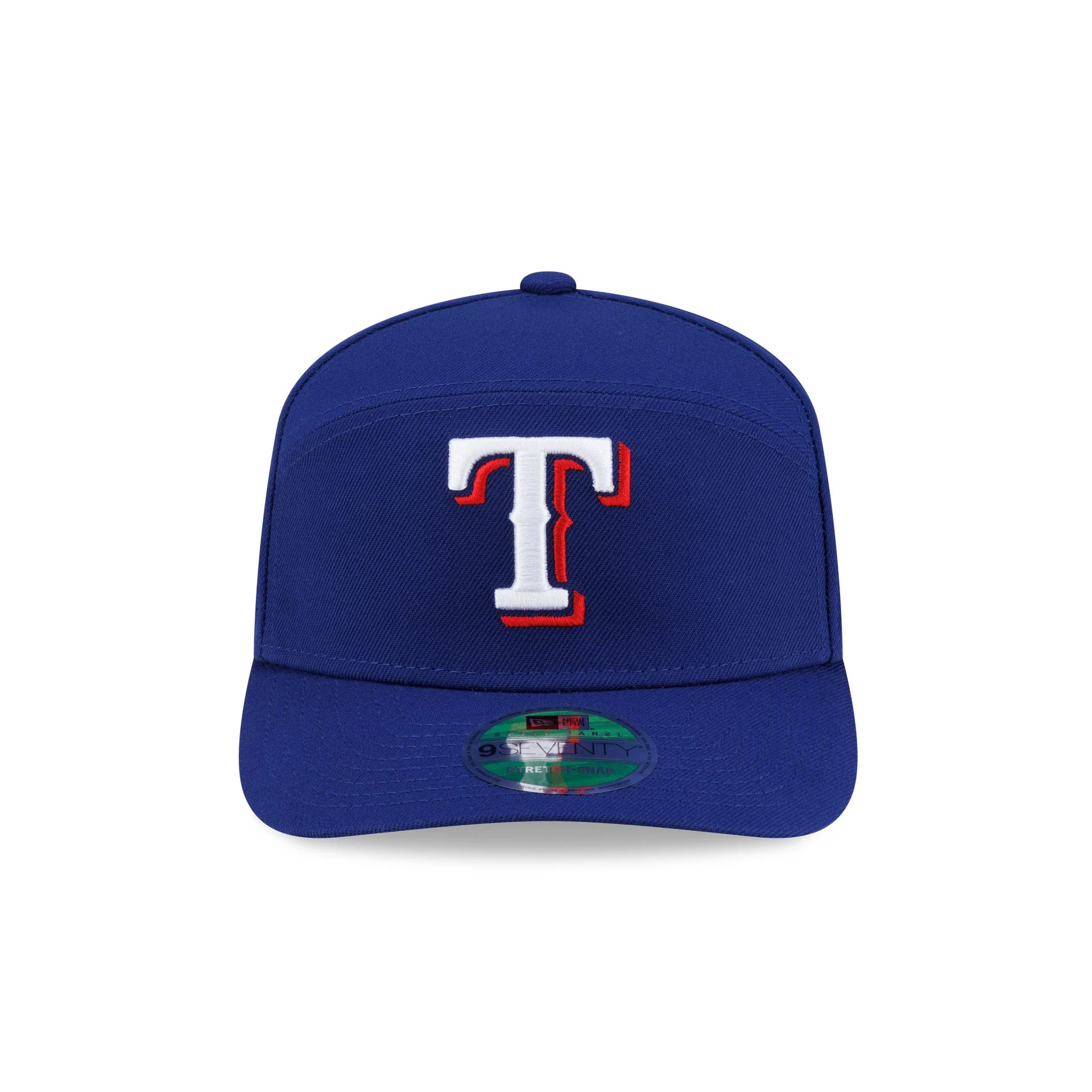 Texas Rangers Player Replica Game Split Panel 9SEVENTY Stretch-Snap Hat - Image 2