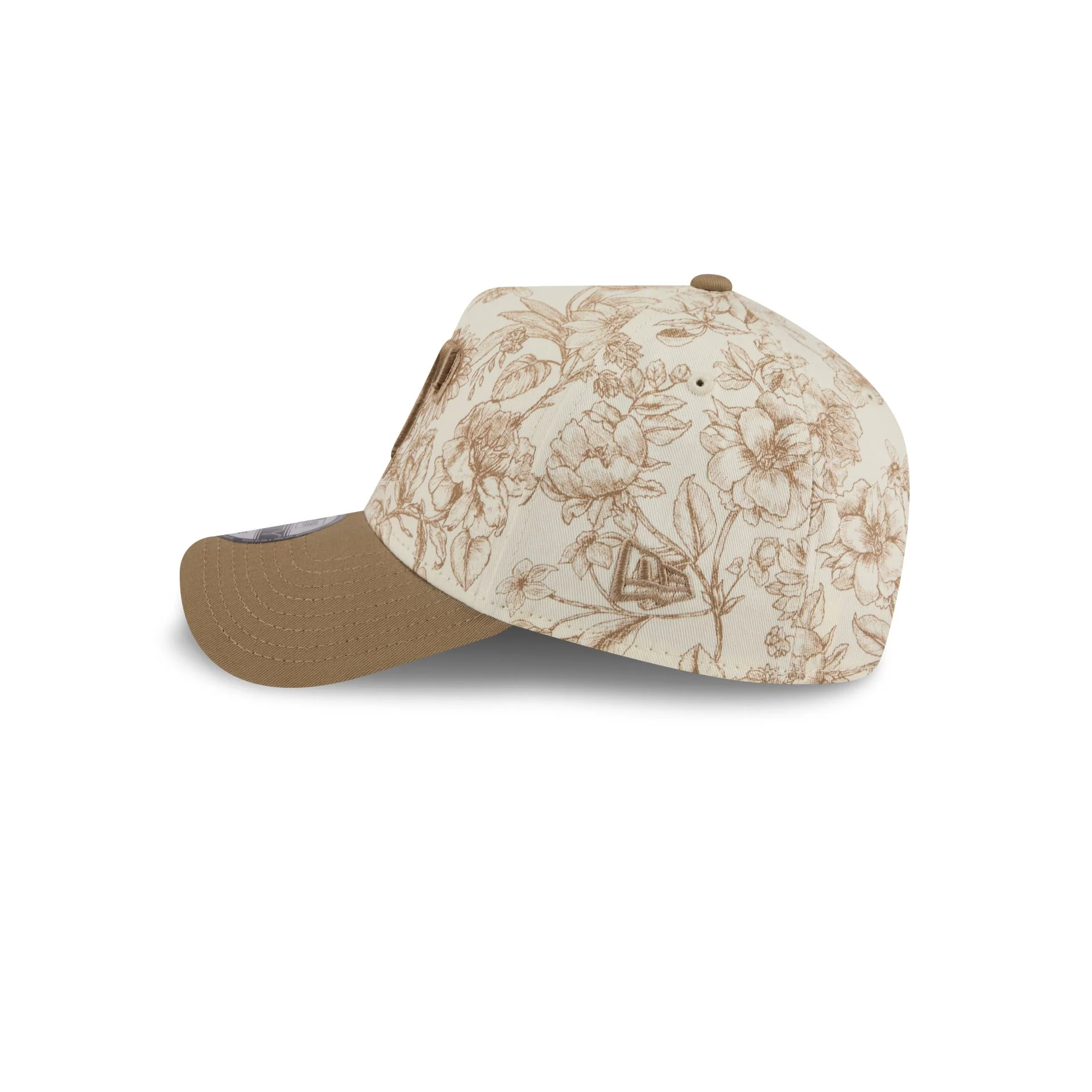 Texas Rangers Spring Floral 9FORTY A-Frame Snapback Hat - Image 4