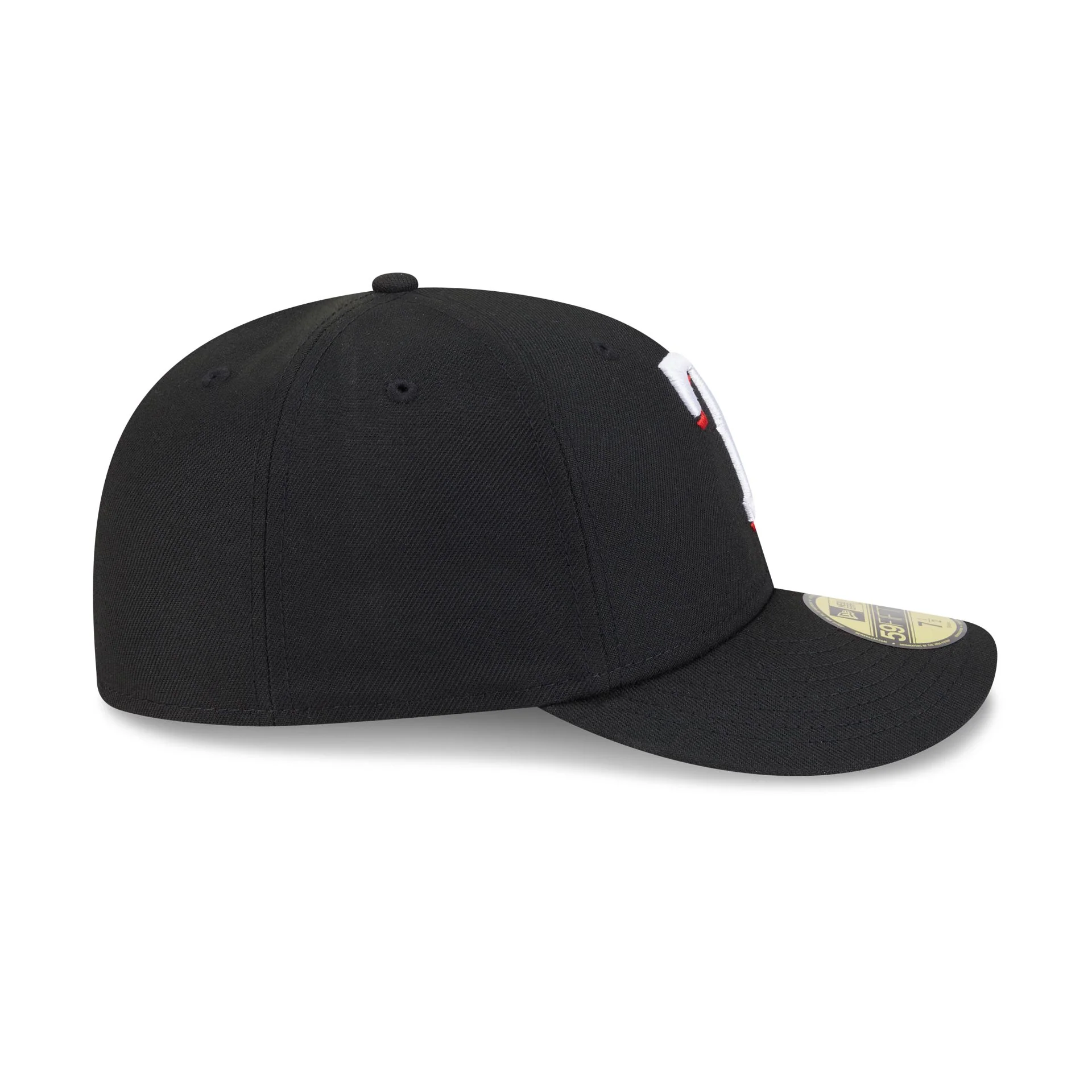 Texas Rangers Tonal Florals Black 59FIFTY Fitted Hat - Image 5