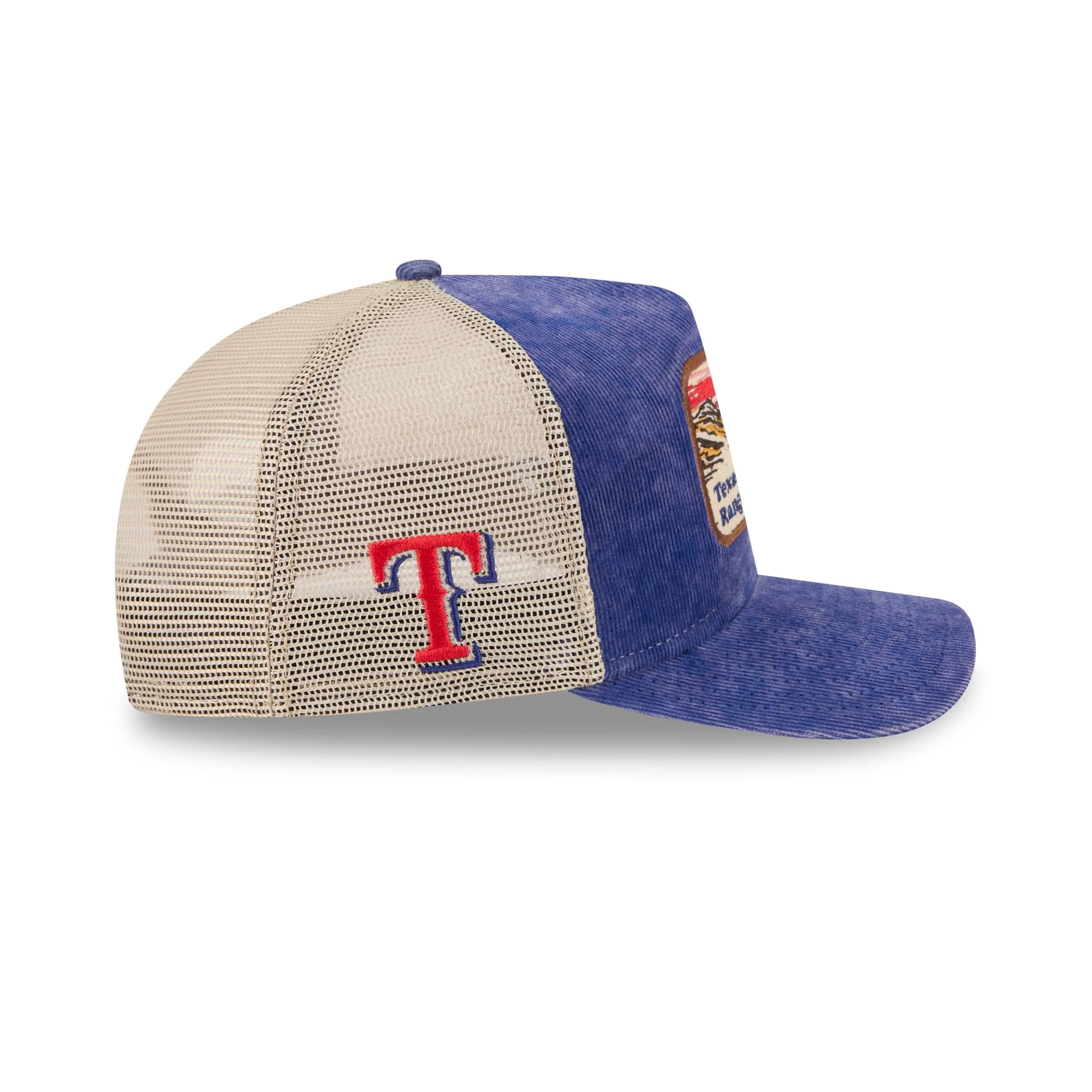Texas Rangers Vintage Landscape 9FIFTY A-Frame Trucker Hat - Image 4