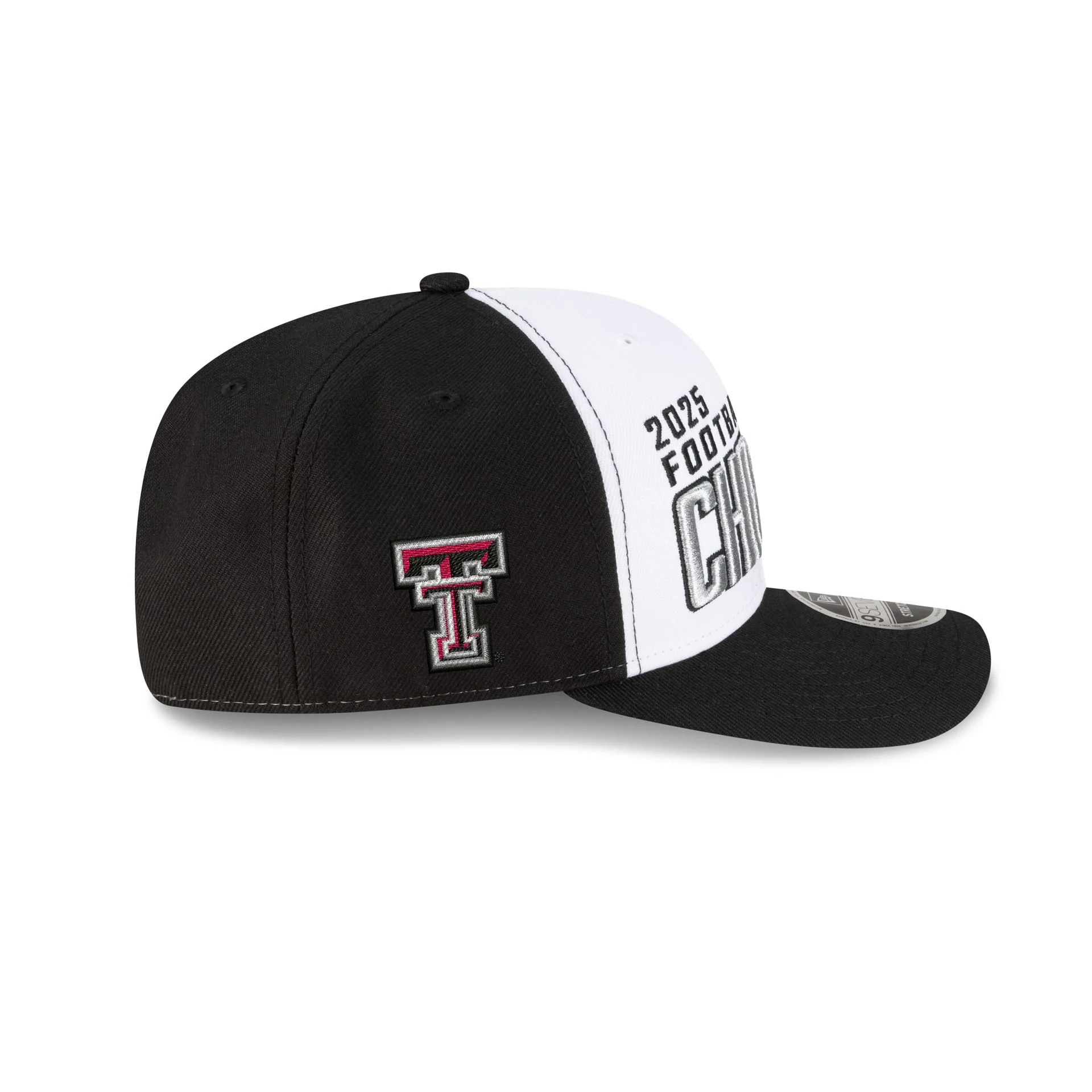 Texas Tech Red Raiders Big 12 Football Champions 9SEVENTY Stretch-Snap Hat - Image 4