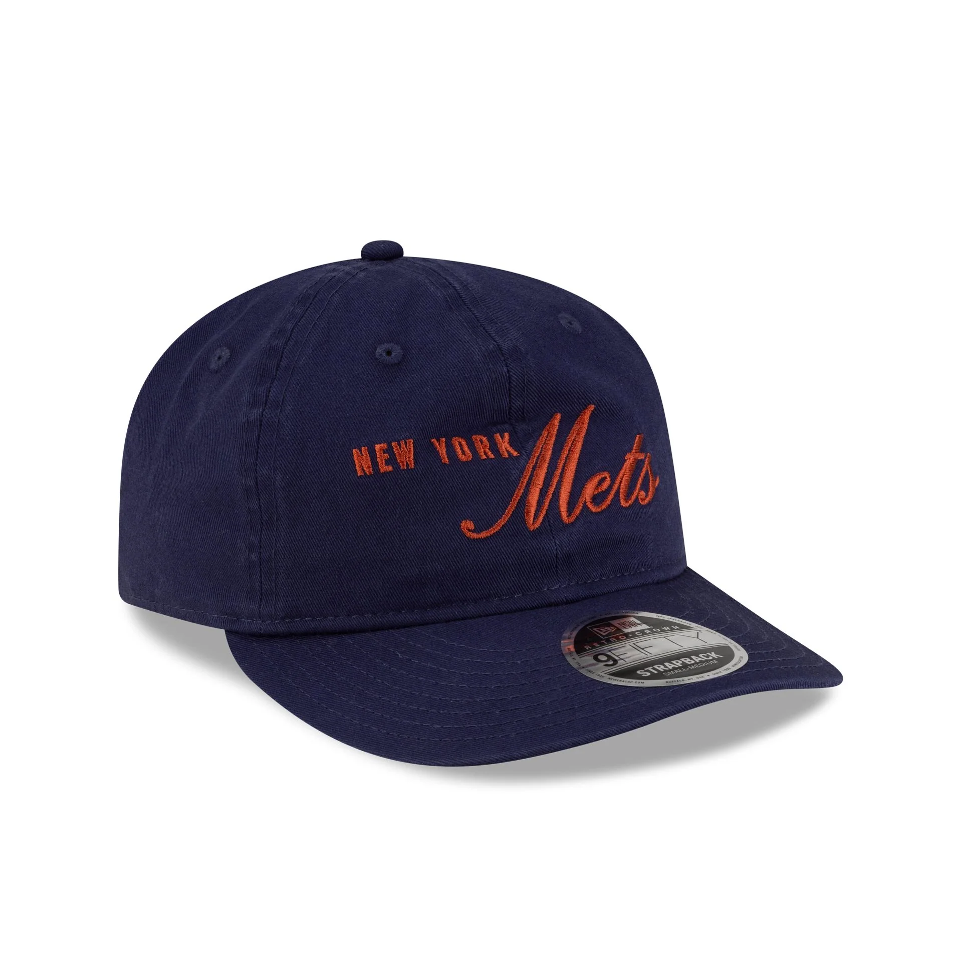 thisisneverthat® x New York Mets Retro Crown 9FIFTY Adjustable Navy Hat - Image 3