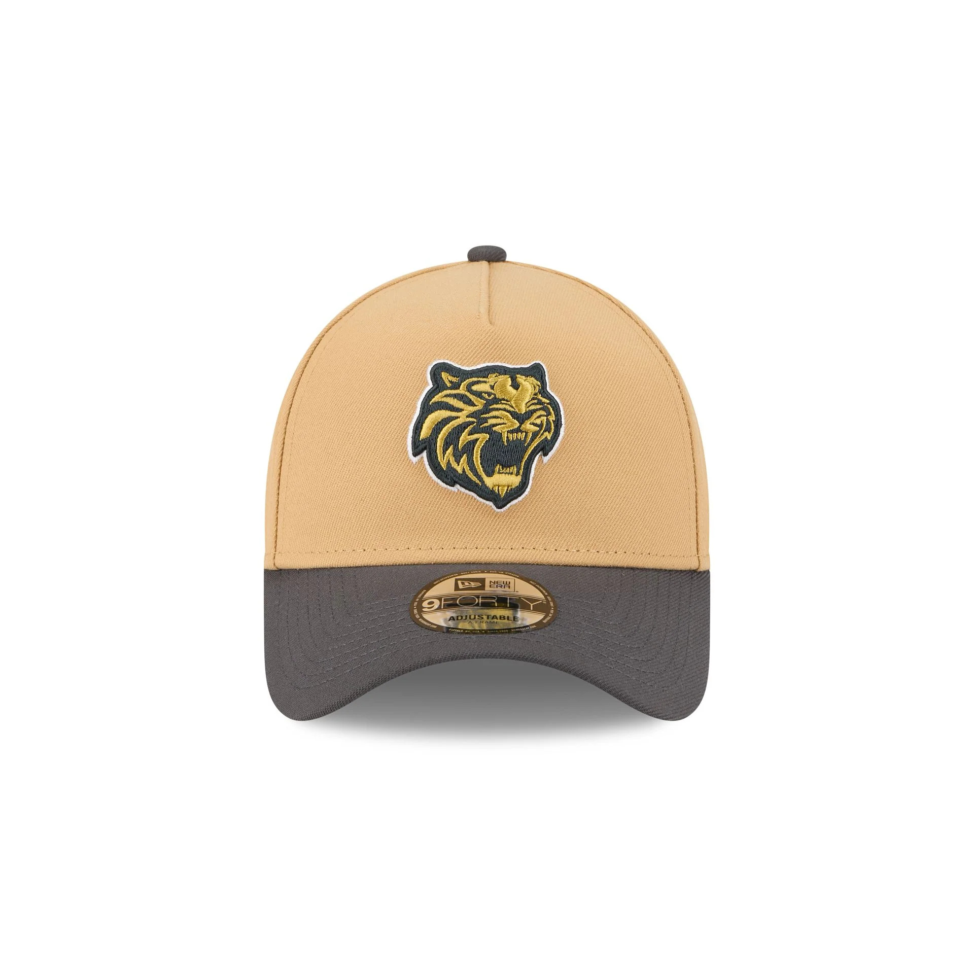 Tigres de Quintana Roo Bronze 9FORTY A-Frame Snapback Hat - Image 2