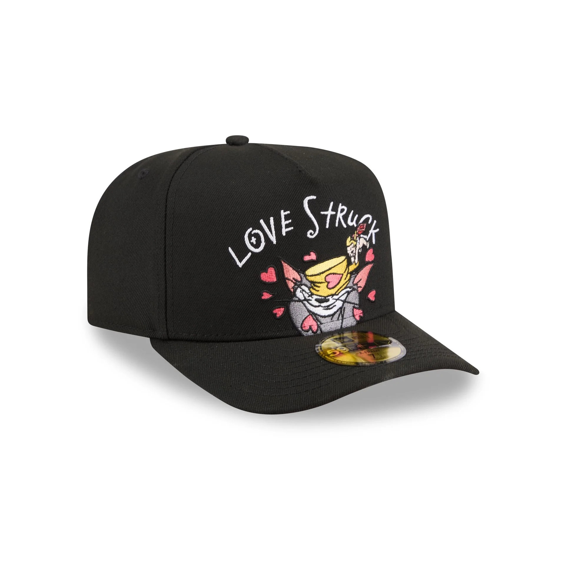 Tom and Jerry Love Struck 59FIFTY A-Frame Fitted Hat - Image 3