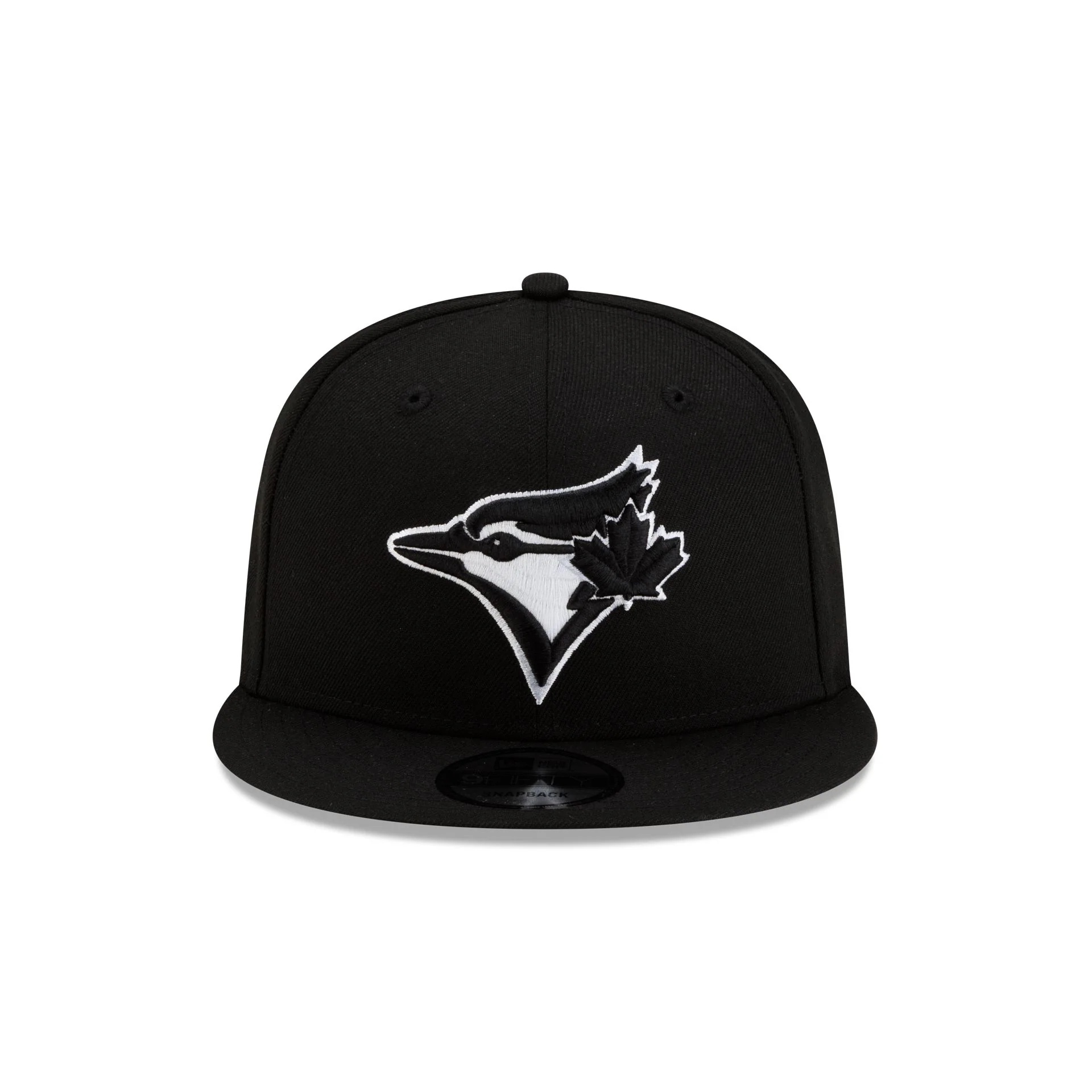 Toronto Blue Jays Basic Black & White 9FIFTY Snapback Hat - Image 2
