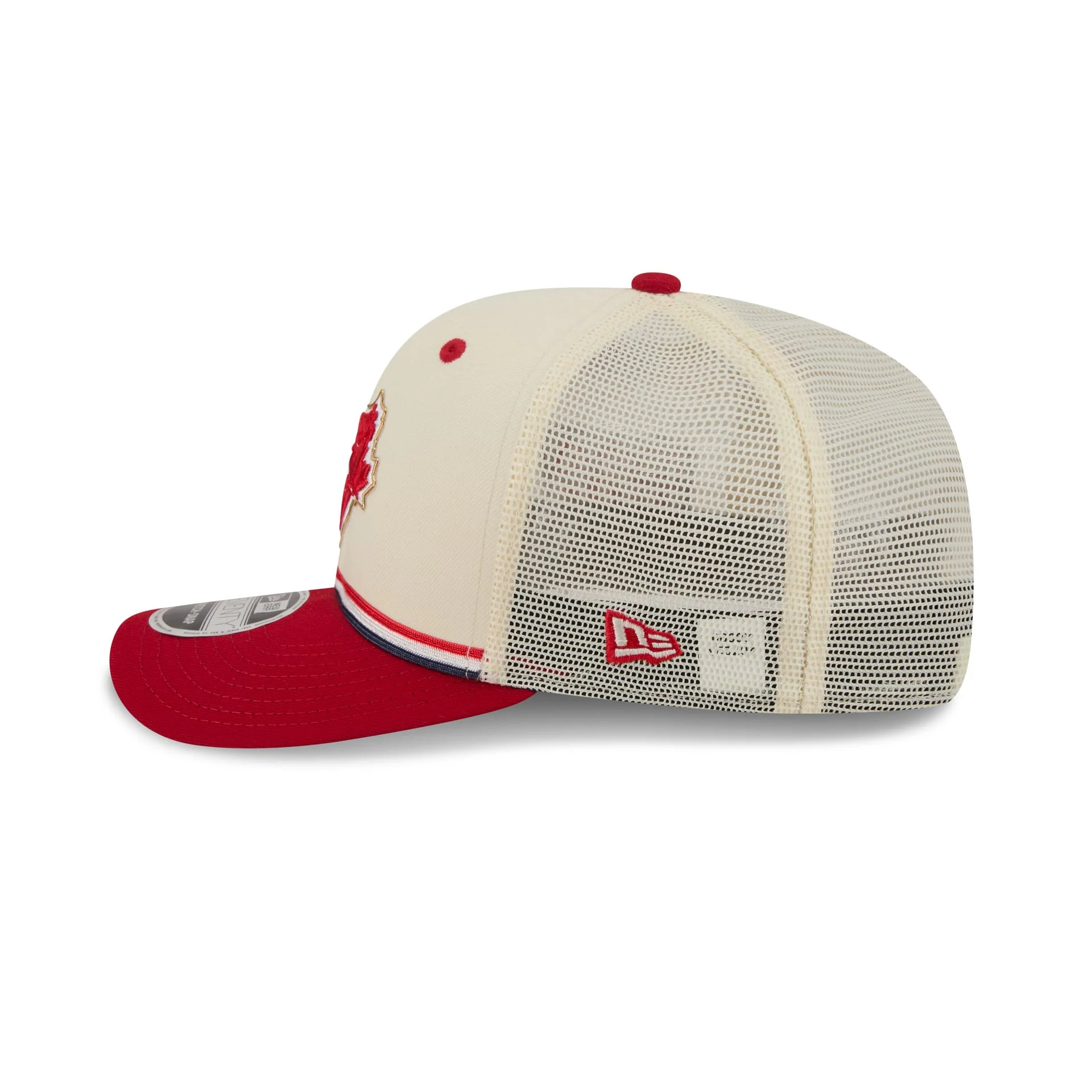 Toronto Blue Jays Canada Day 2026 9SEVENTY Trucker Hat - Image 5