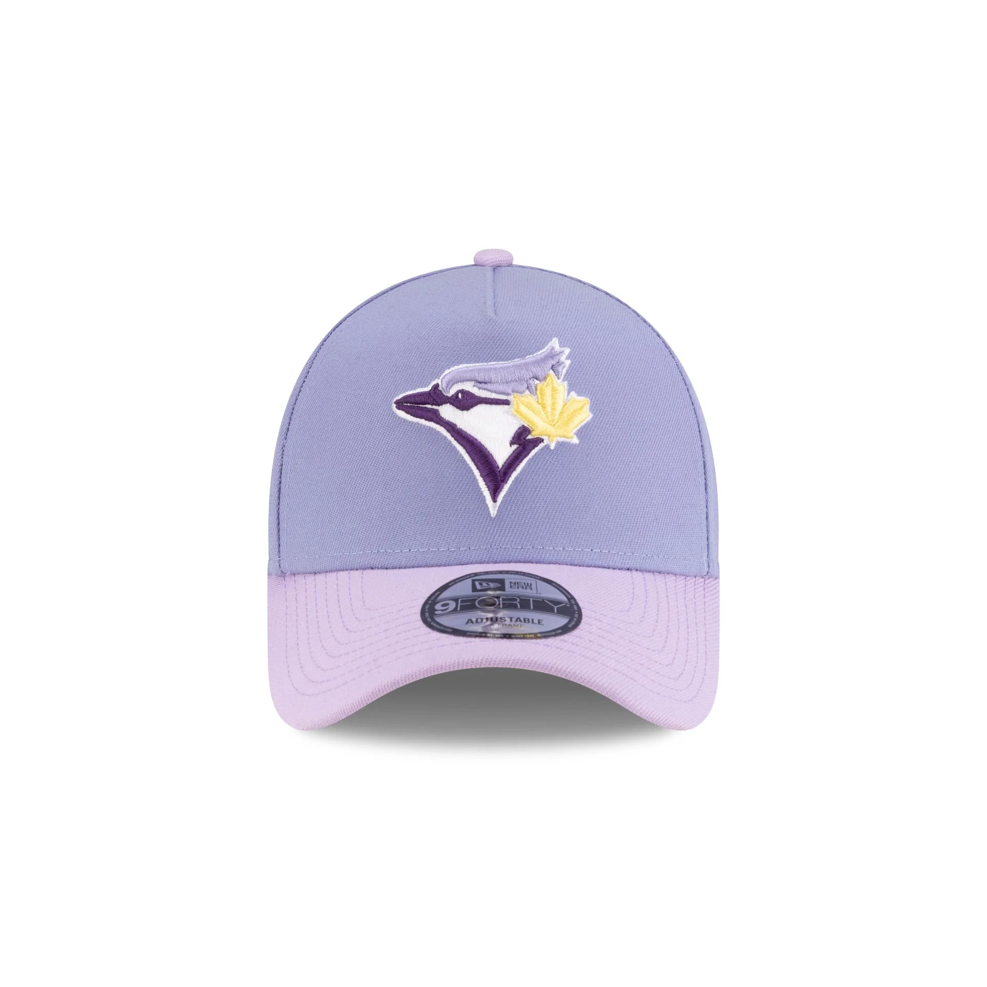 Toronto Blue Jays Lavender Pink 9FORTY A-Frame Snapback Hat - Image 2