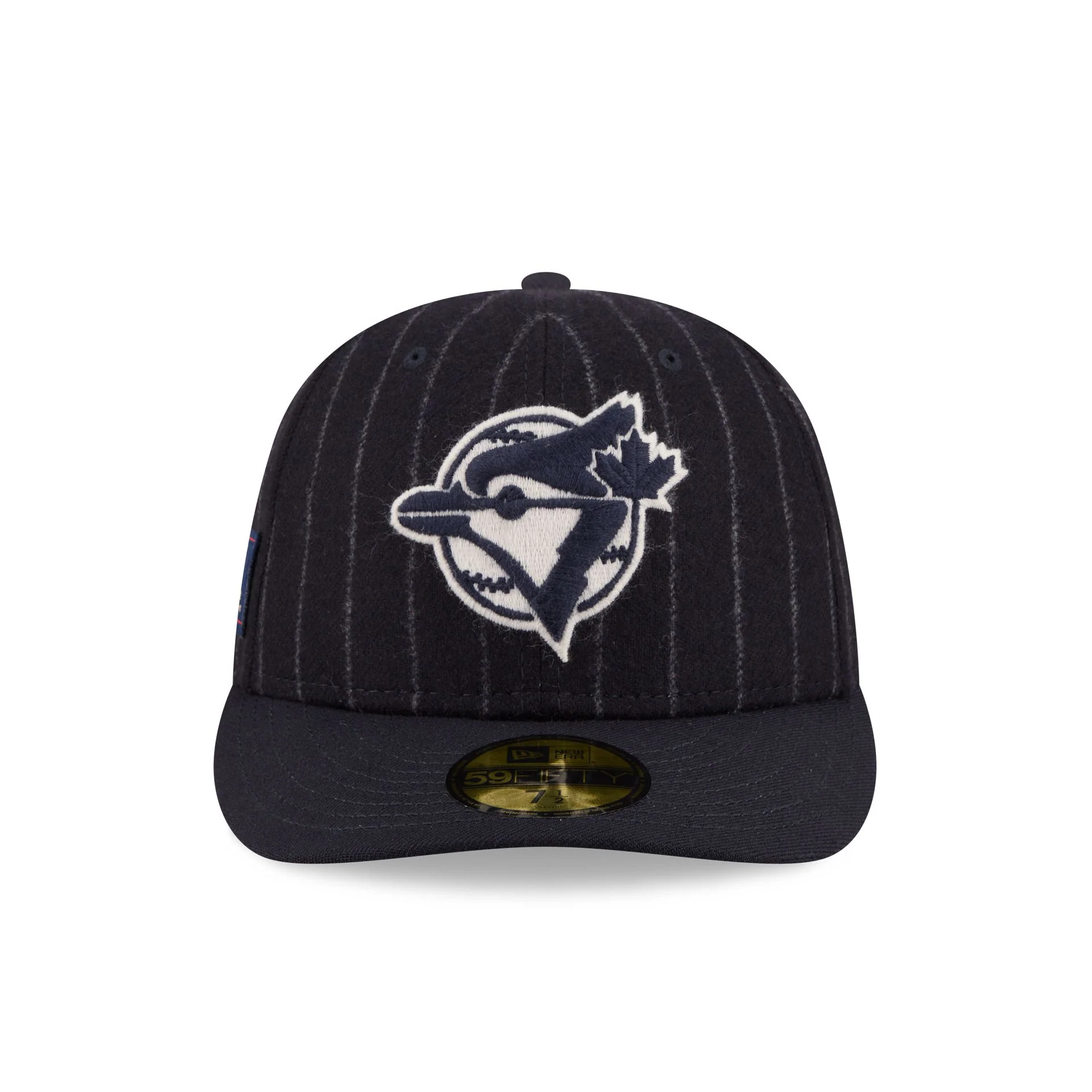 Toronto Blue Jays Pinstripe Merino & Cashmere Moon 59FIFTY Fitted Hat - Image 2