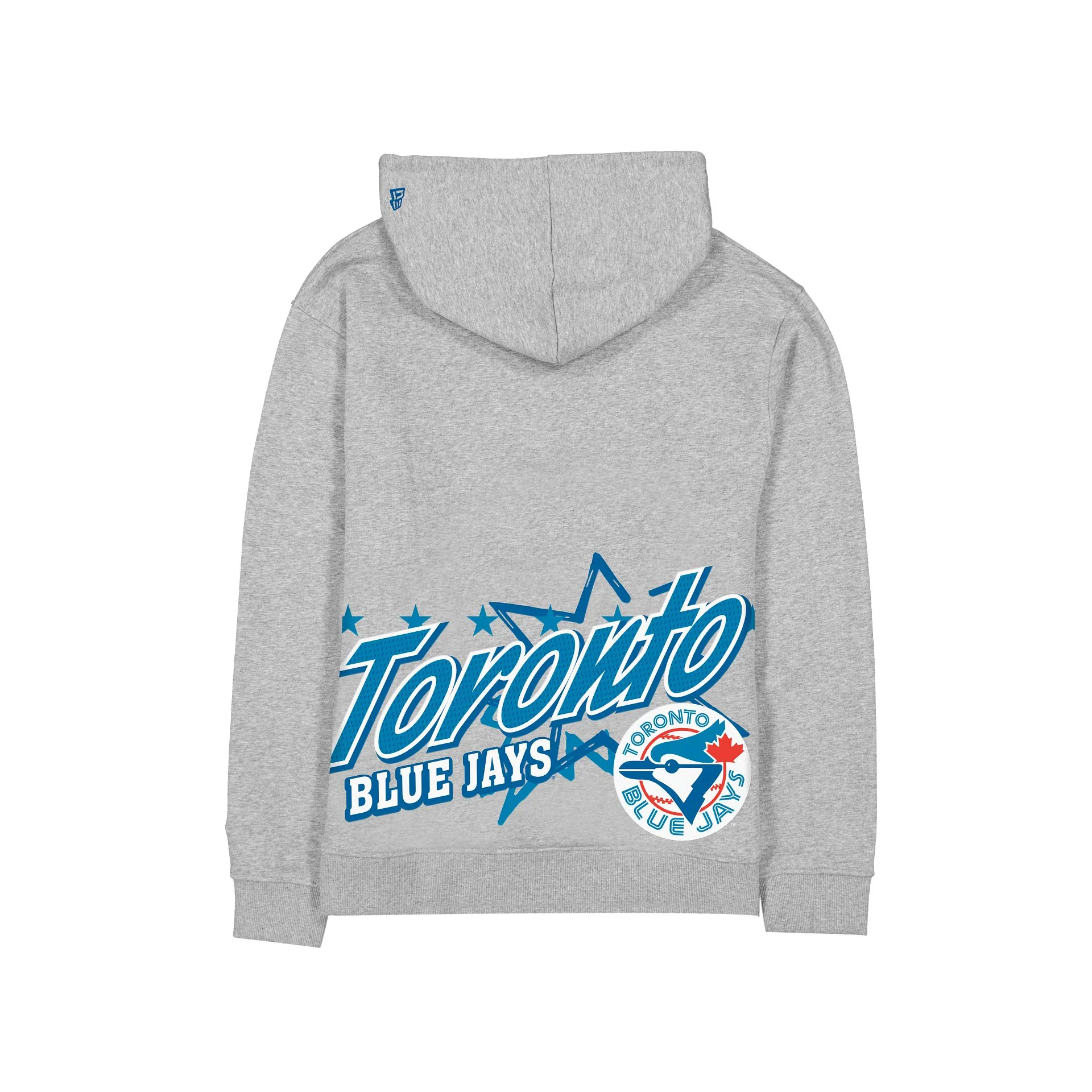 Toronto Blue Jays Sport Classics Heather Gray Hoodie - Image 2