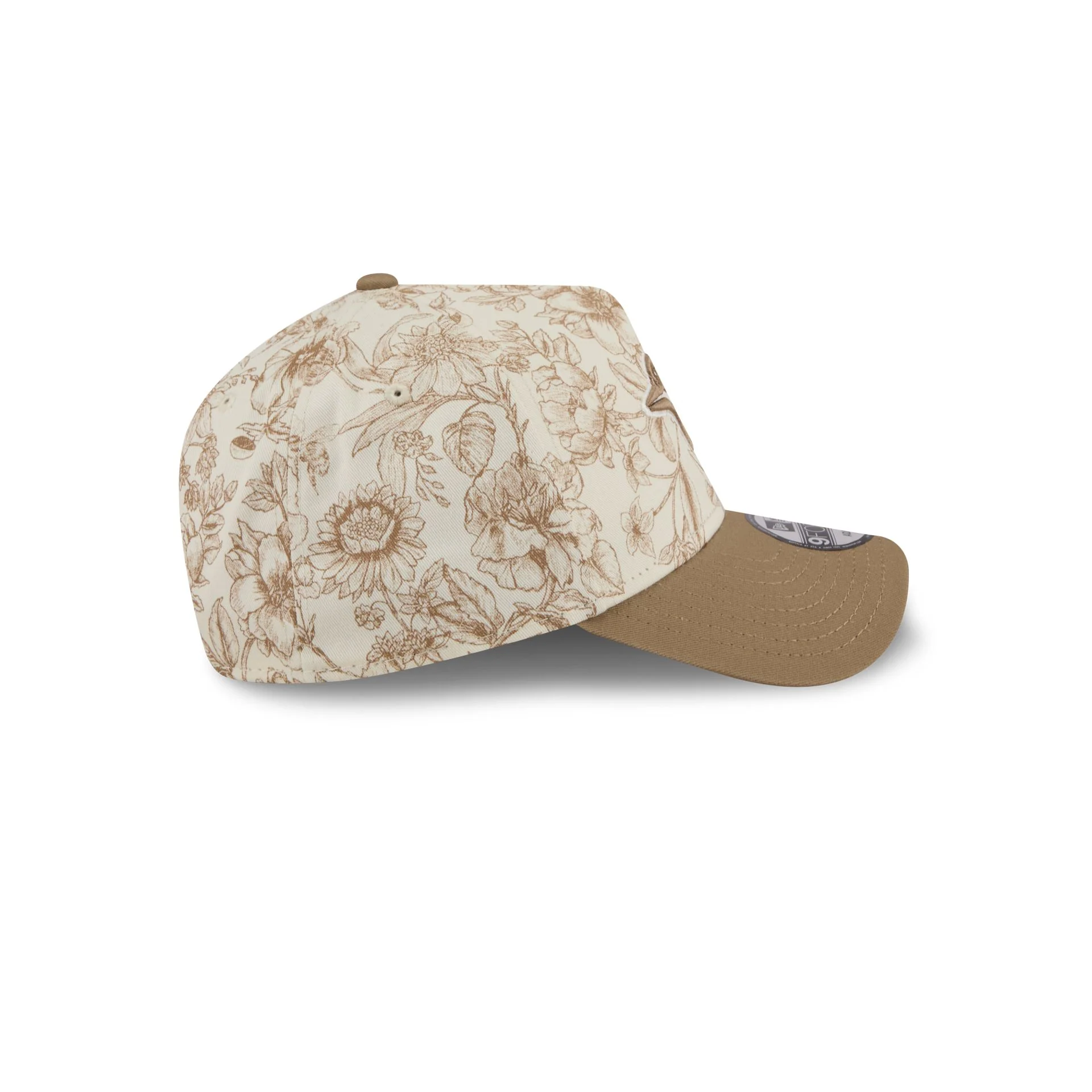 Toronto Blue Jays Spring Floral 9FORTY A-Frame Snapback Hat - Image 5