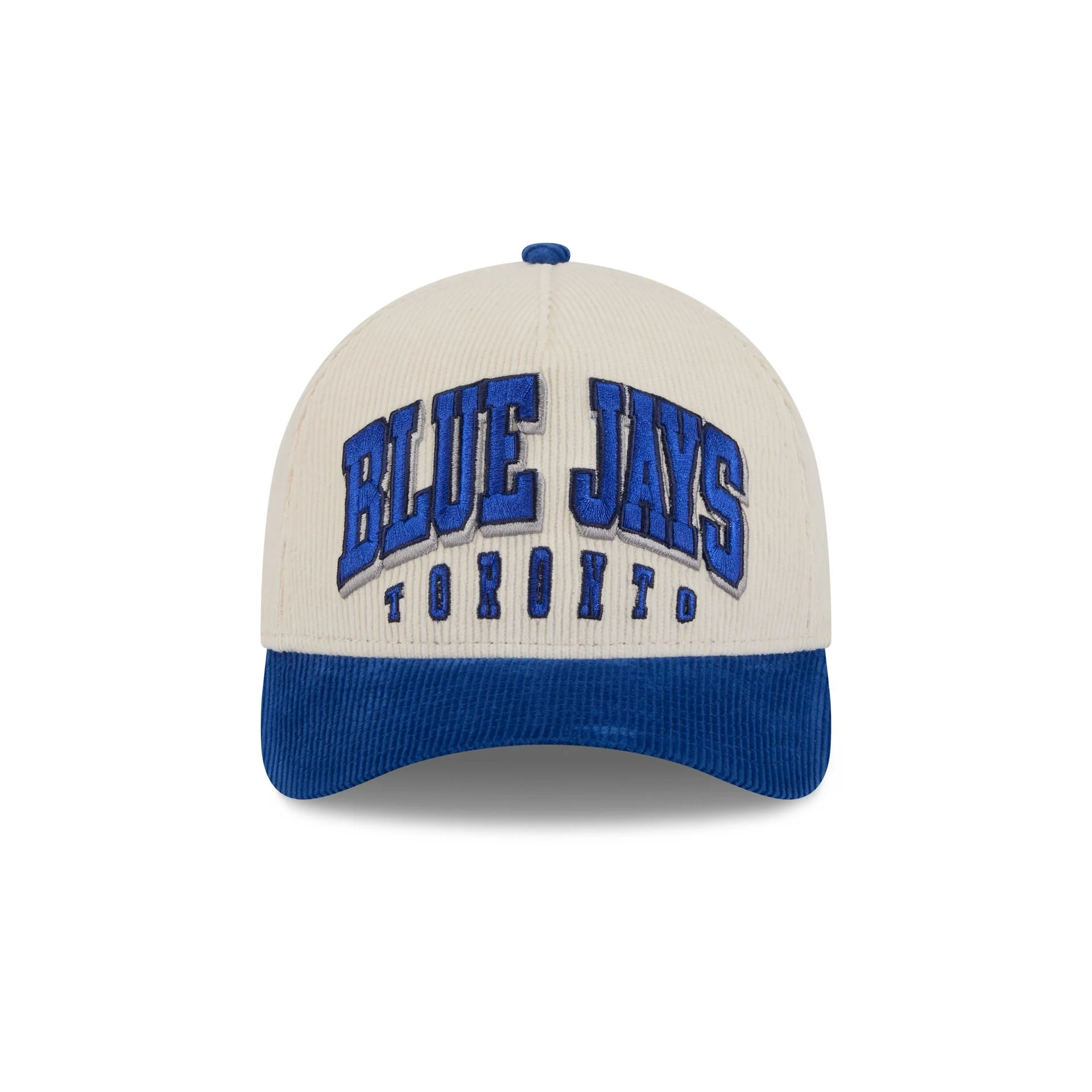 Toronto Blue Jays Stacked Corduroy 9FORTY M-Crown A-Frame Snapback Hat - Image 2