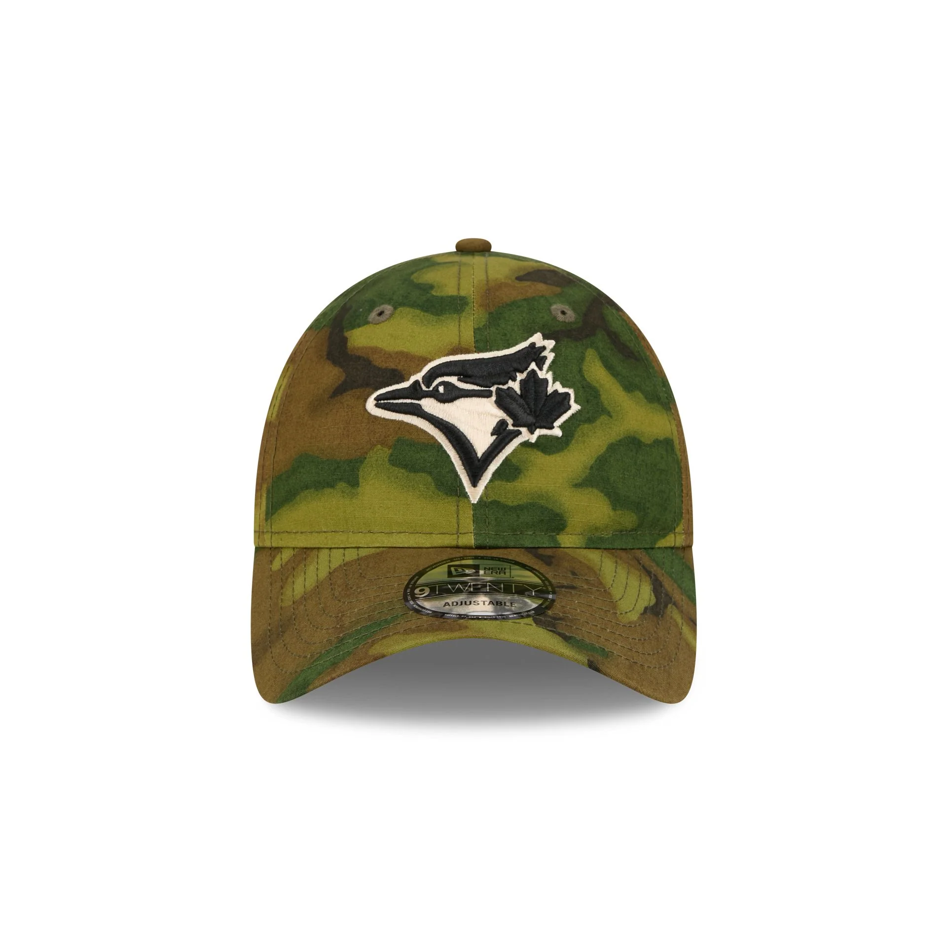 Toronto Blue Jays Three Looms Ripstop Camo 9TWENTY Adjustable Hat - Image 2
